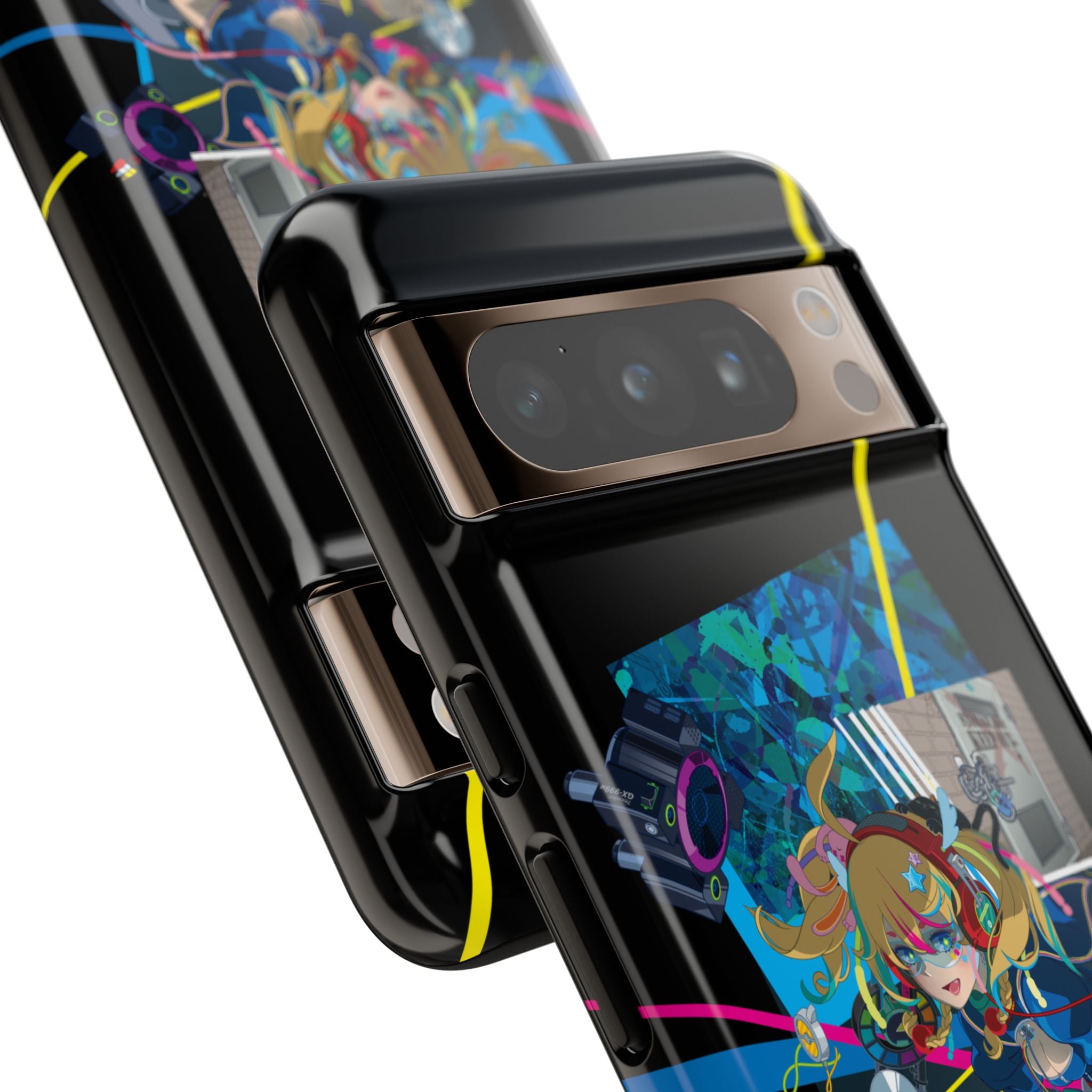 HYPERSONIC music club DJ VAL - Tough Phone Case