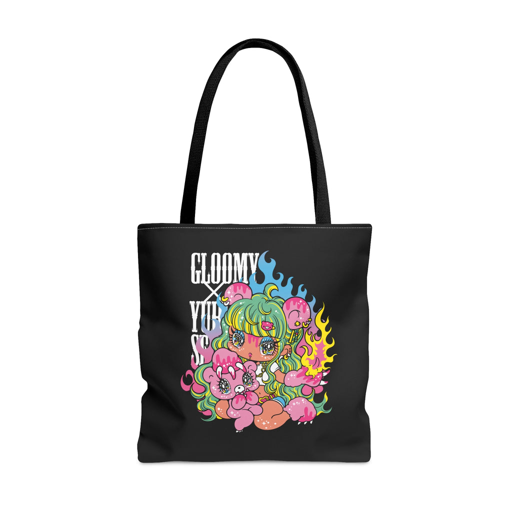 YURIE SEKIYA X GLOOMY BEAR🌟FLAME GAL - Tote Bag