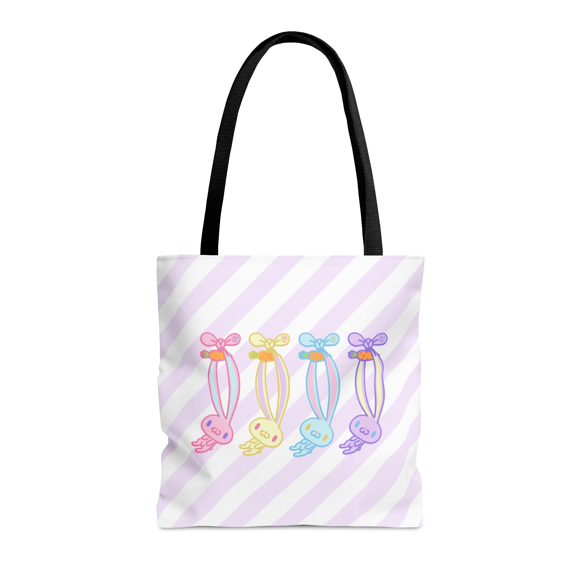 All Purpose Bunny Swing Pastel Tote Bag