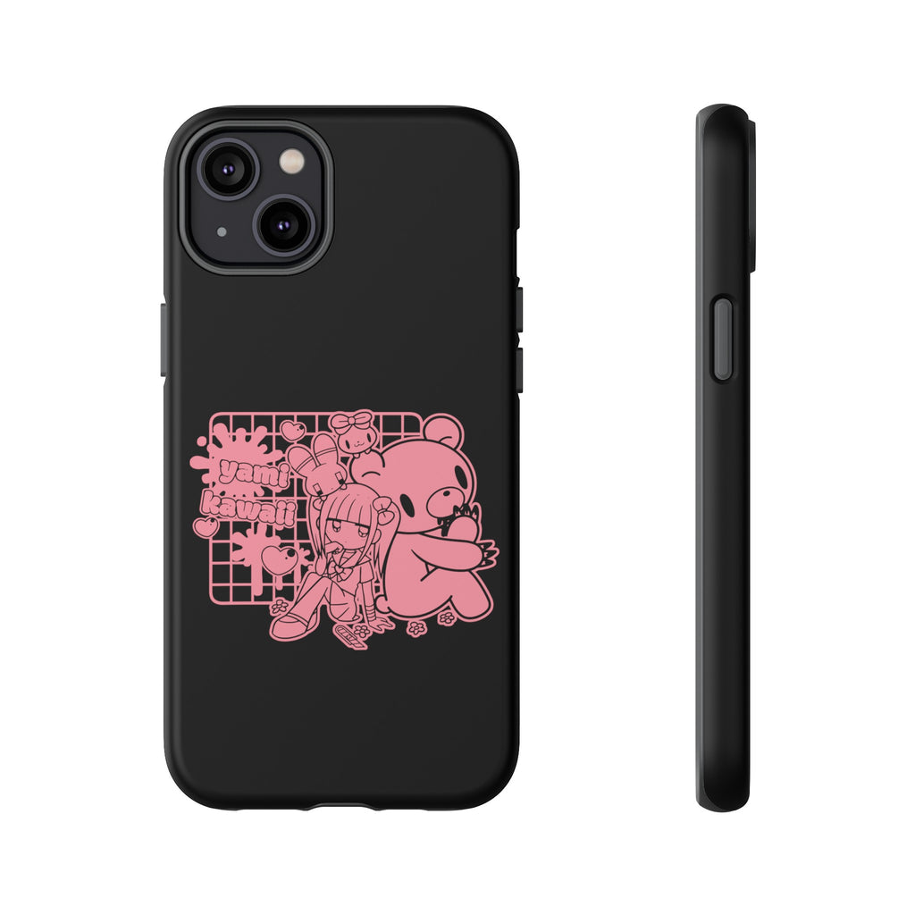 Menherachan X Gloomy Bear Yami Kawaii Phone Case