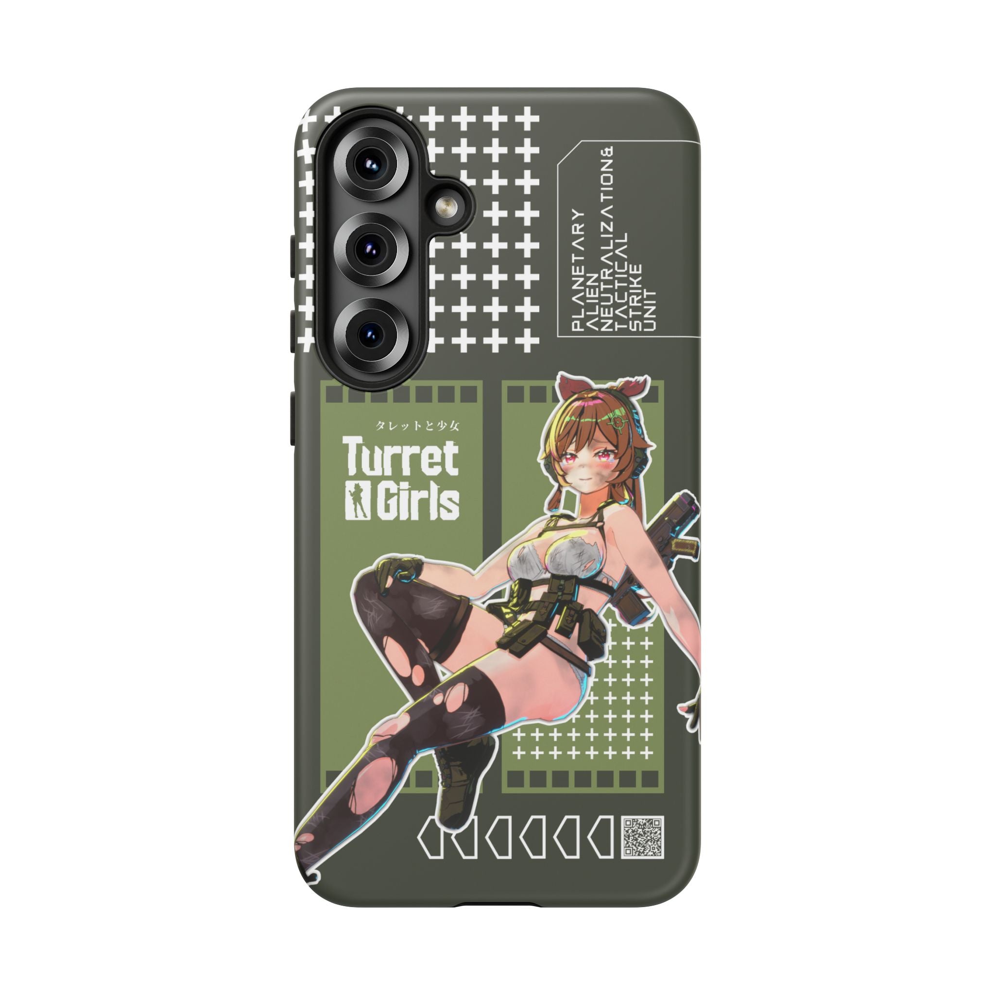 タレットガールズ - ぼろぼろのスマホケース