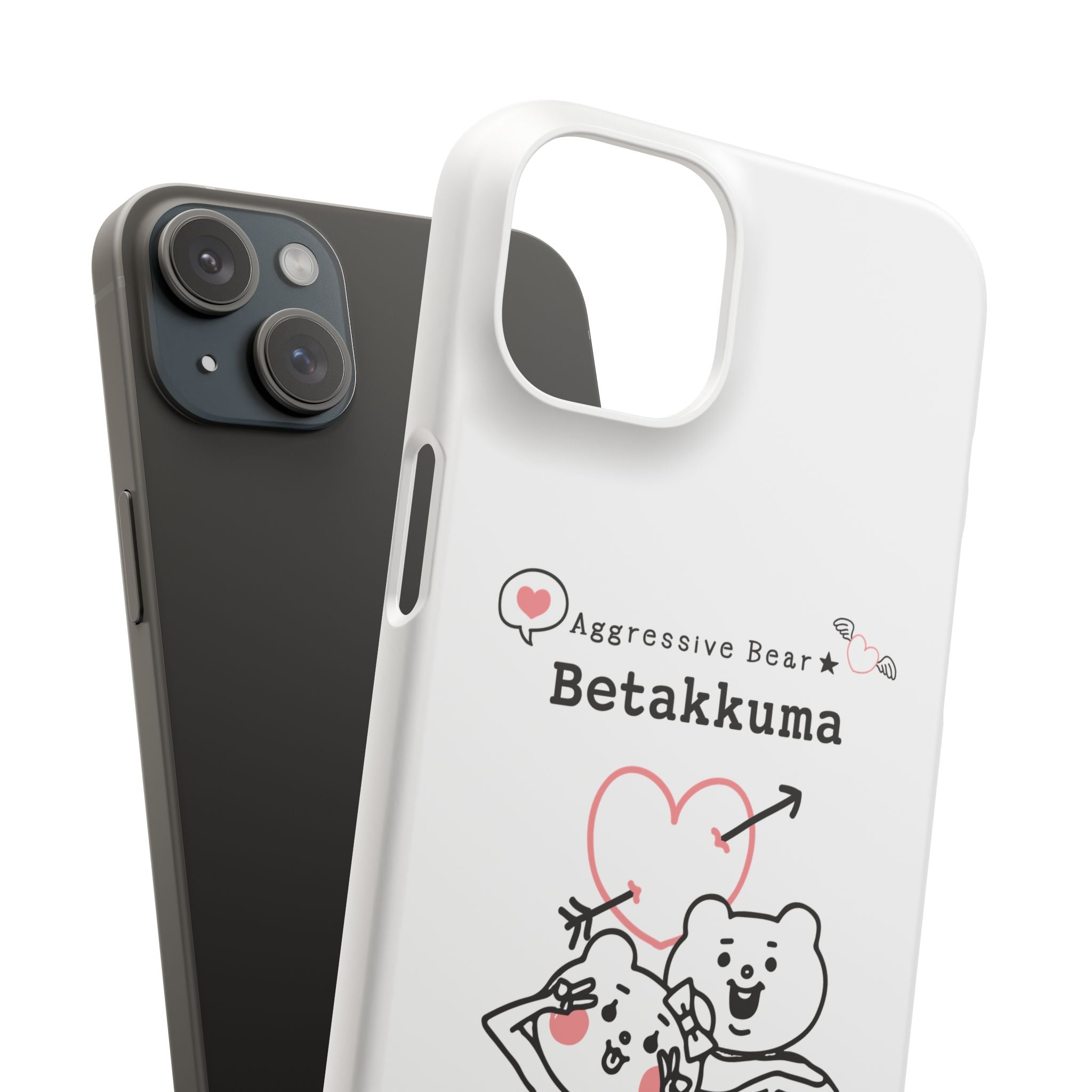 Betakkuma Arrow Heart Phone Case