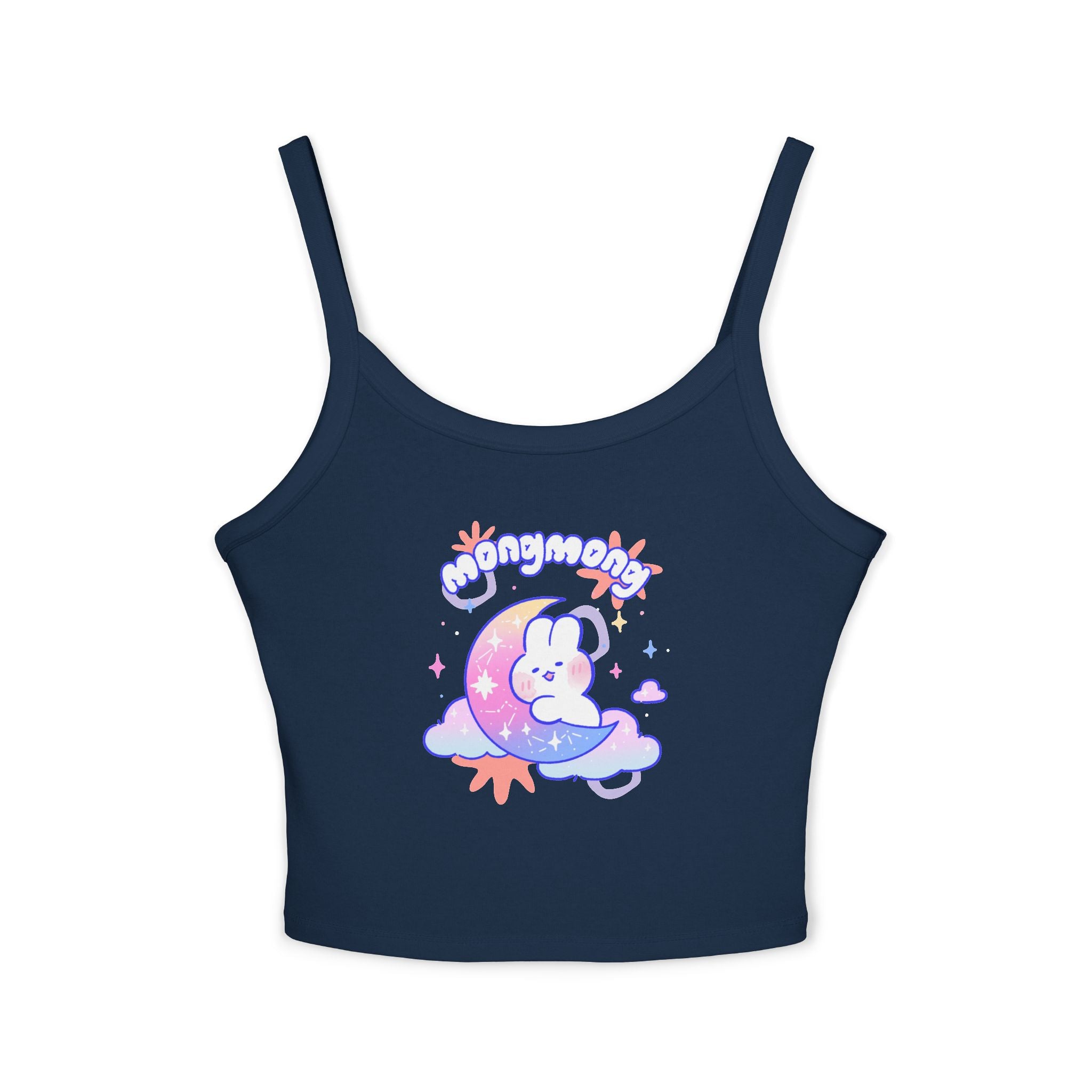 Lovely Mong Mong Spaghetti Strap Tank Top