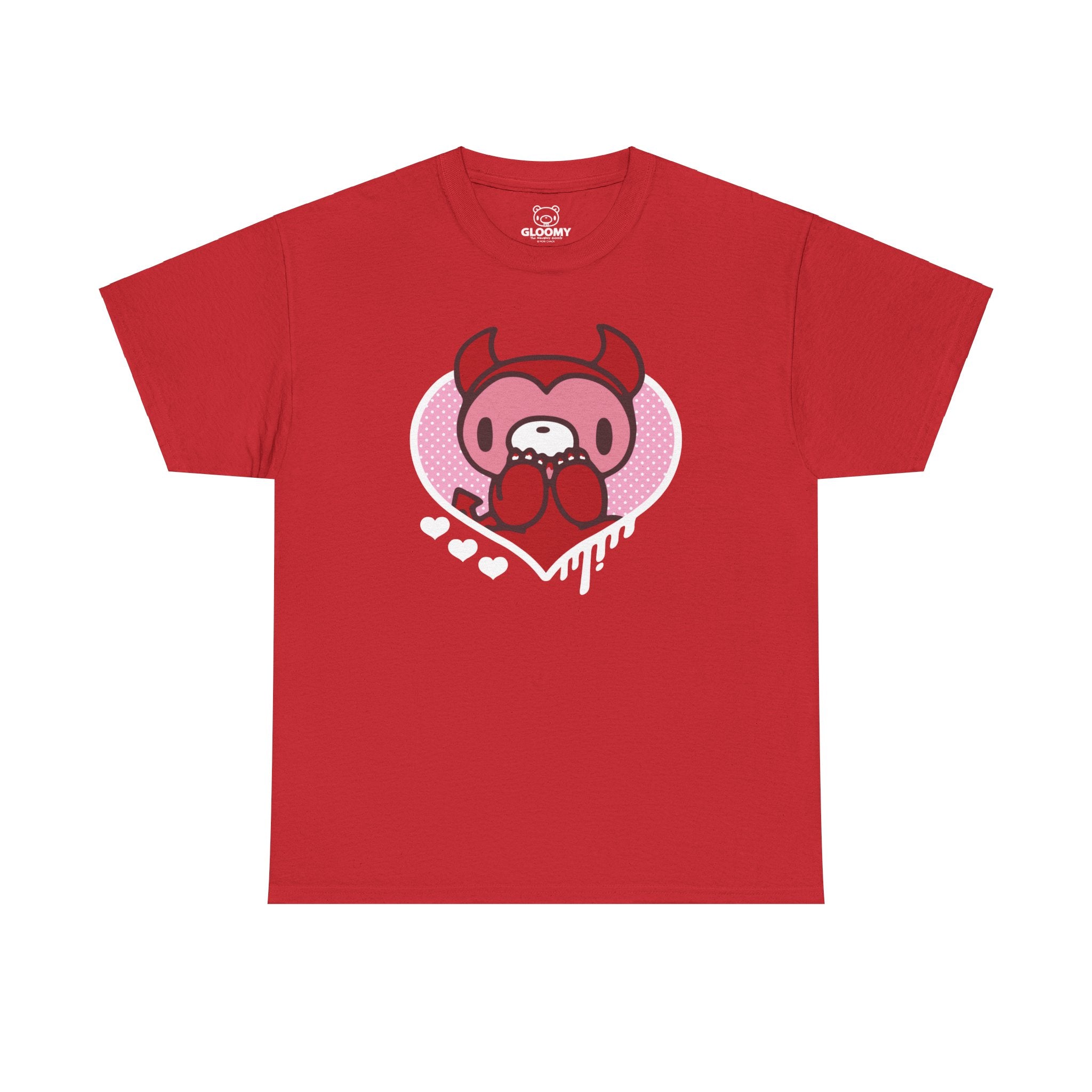 Valentine's Day Devil Gloomy Bear Tee