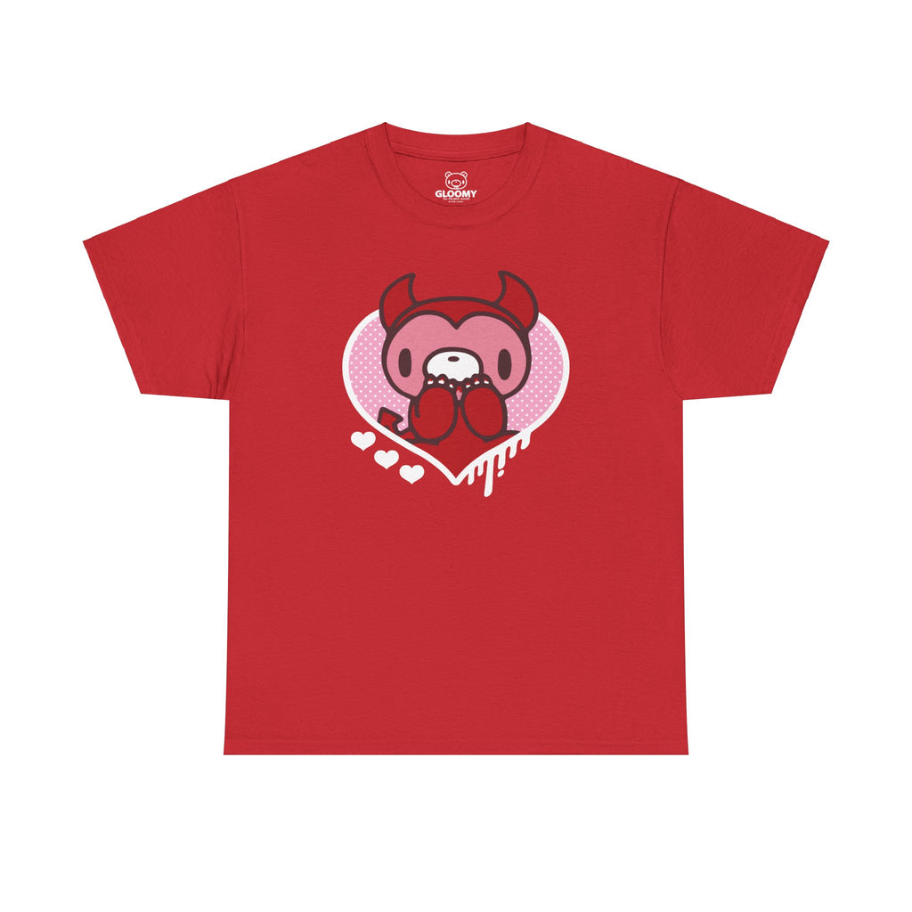 Valentine's Day Devil Gloomy Bear Tee