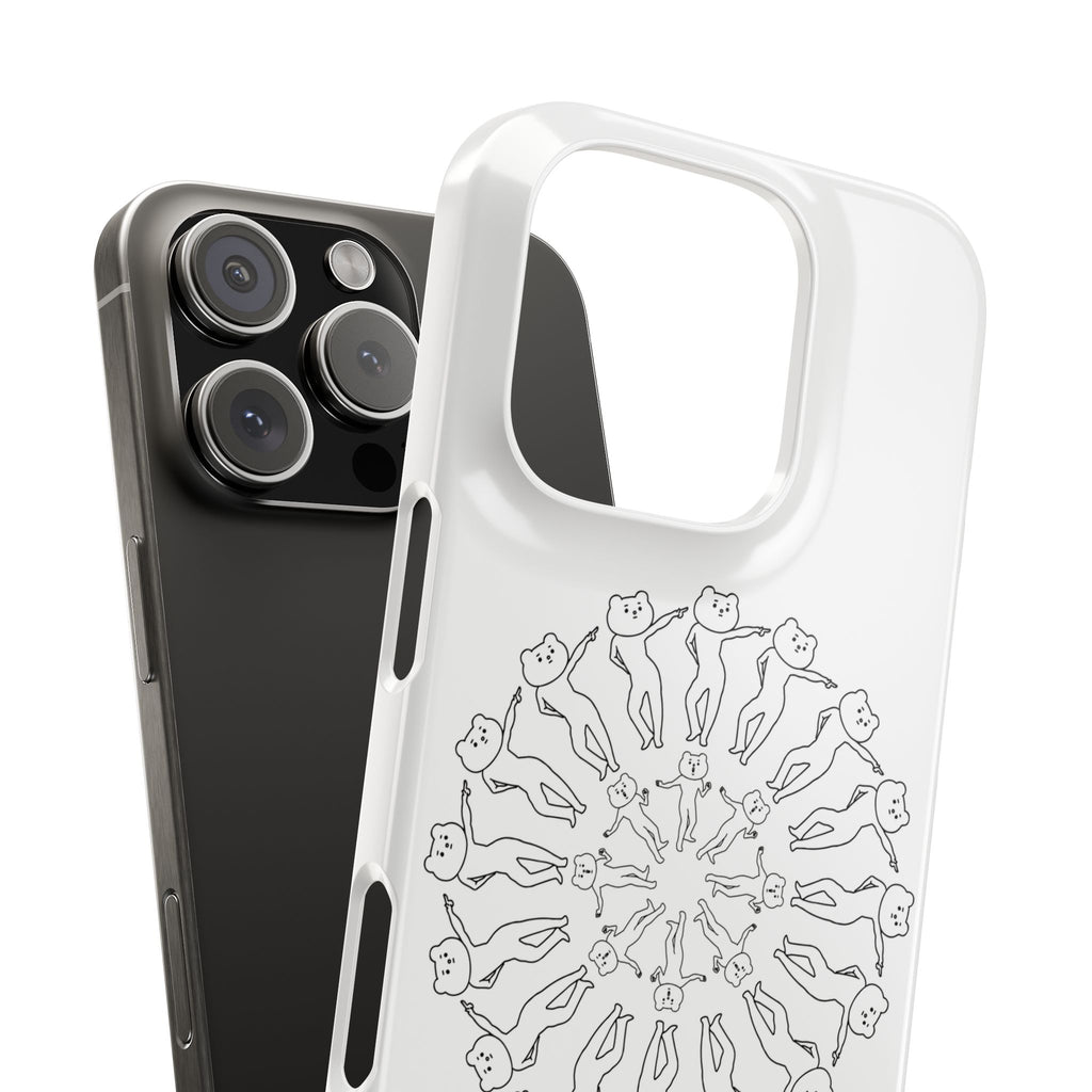 Betakkuma Swirl Pattern Phone Case