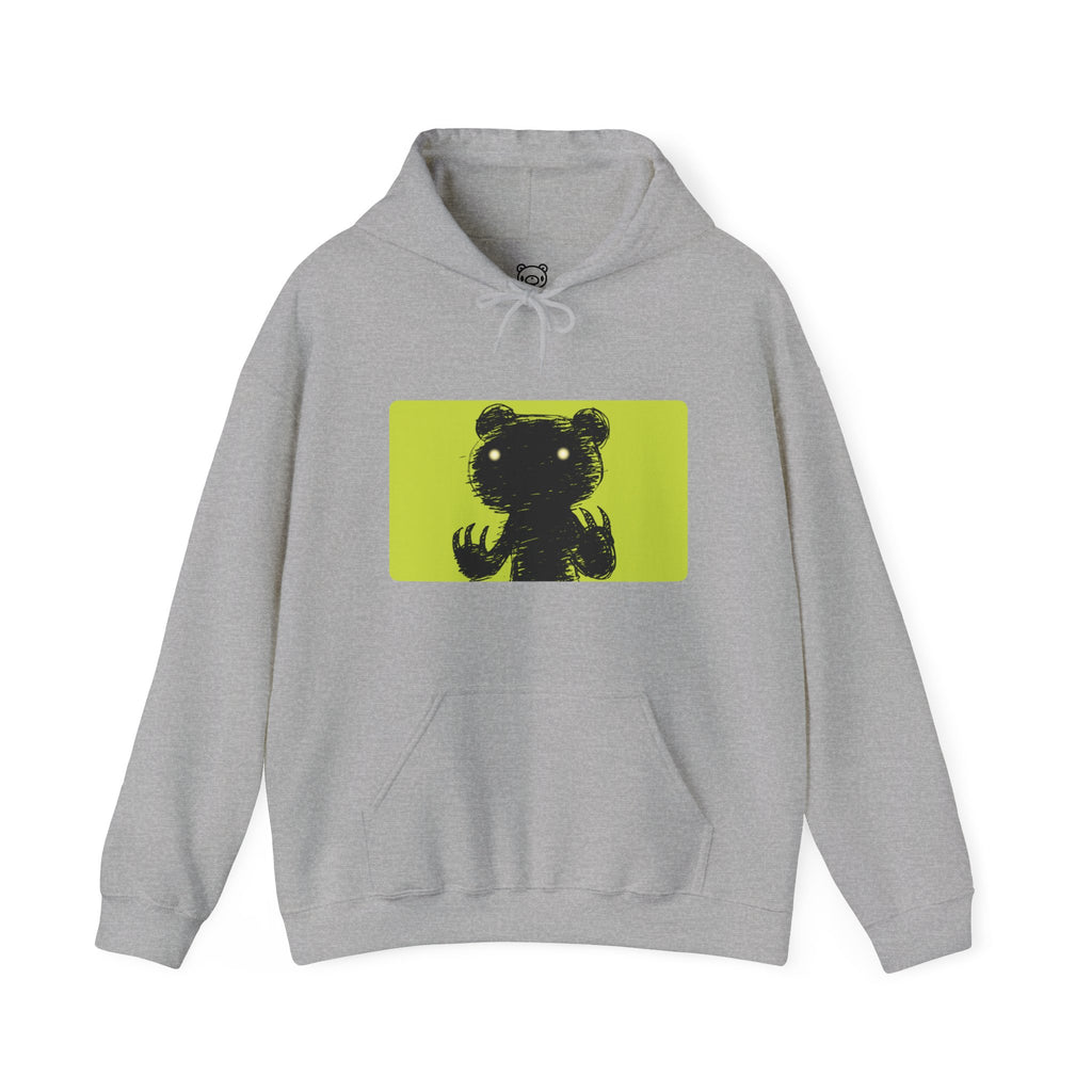 Green Block Abstraction Gloomy Bear Hoodie