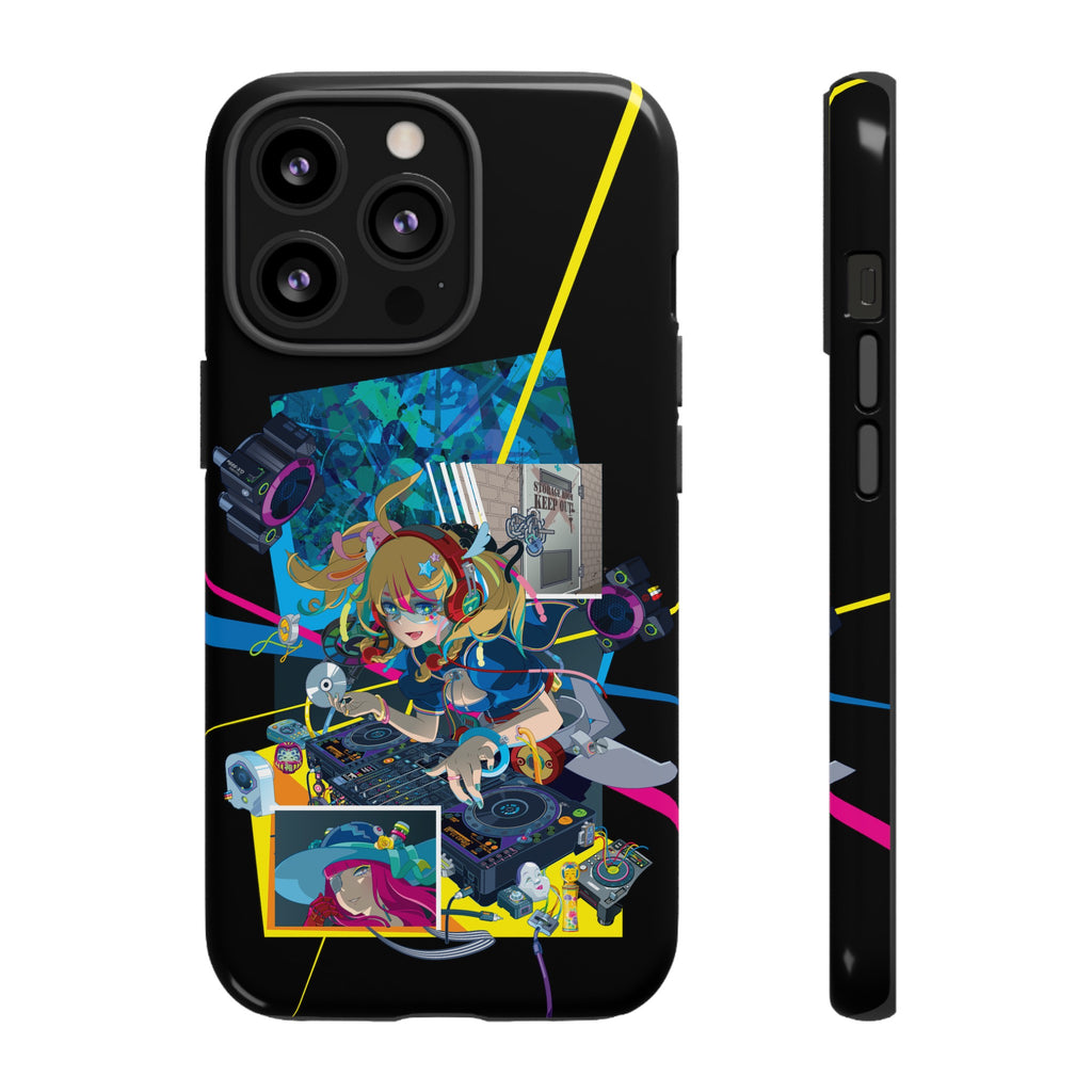 Hypersonic Music Club DJ VAL - Tough Phone Case