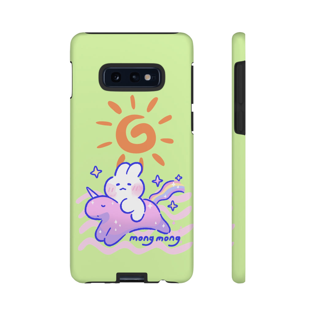 Lovely Mong Mong Ride a Unicorn Phone Case