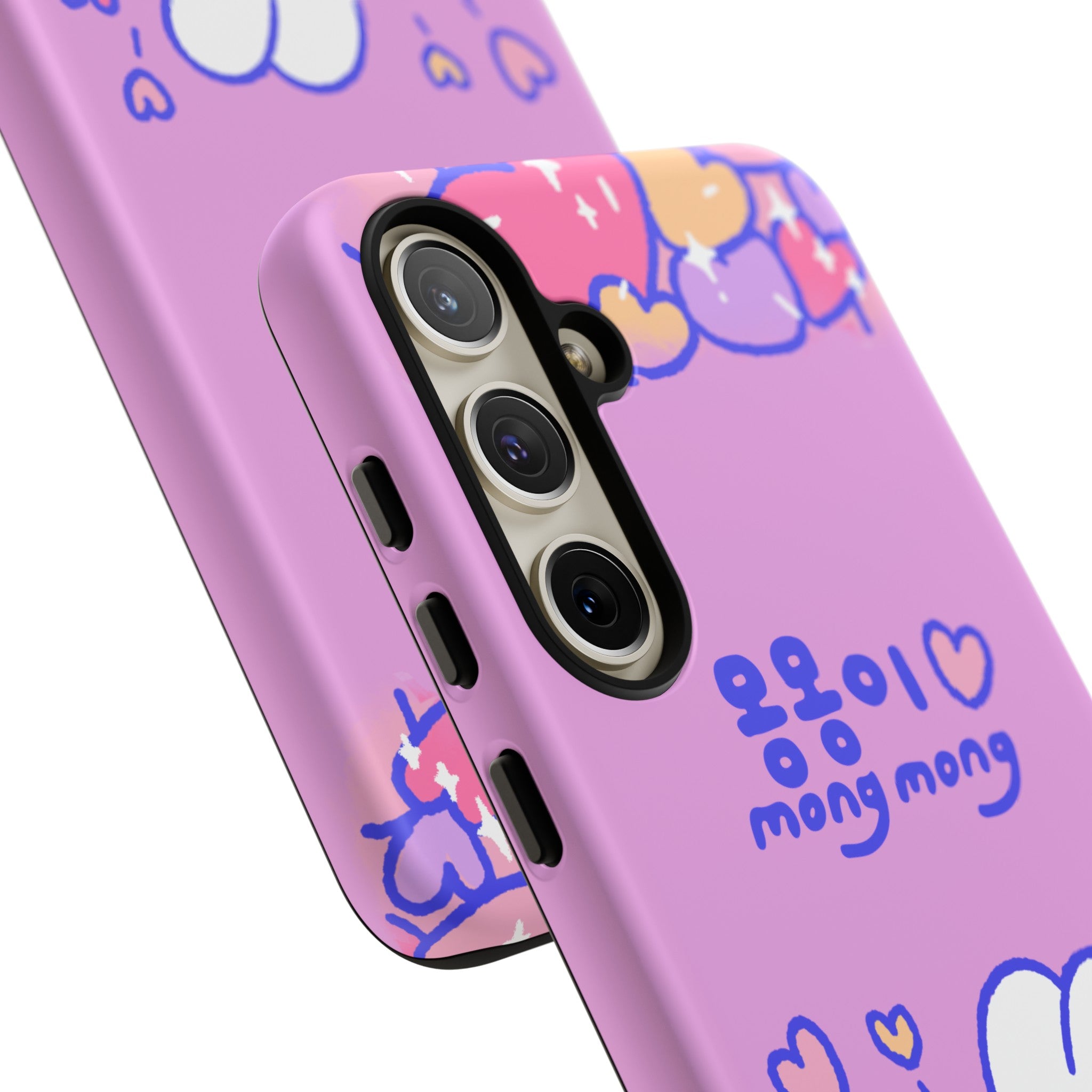 Lovely Mong Mong Heart Bath Phone Case