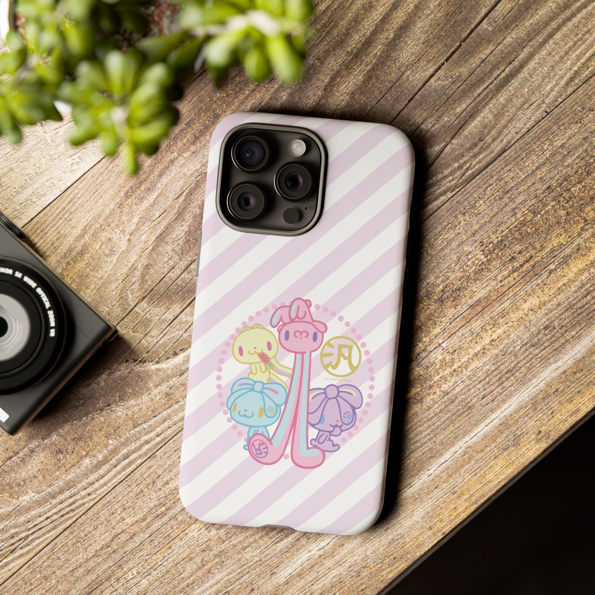 All Purpose Bunny Group Pastel Phone Case