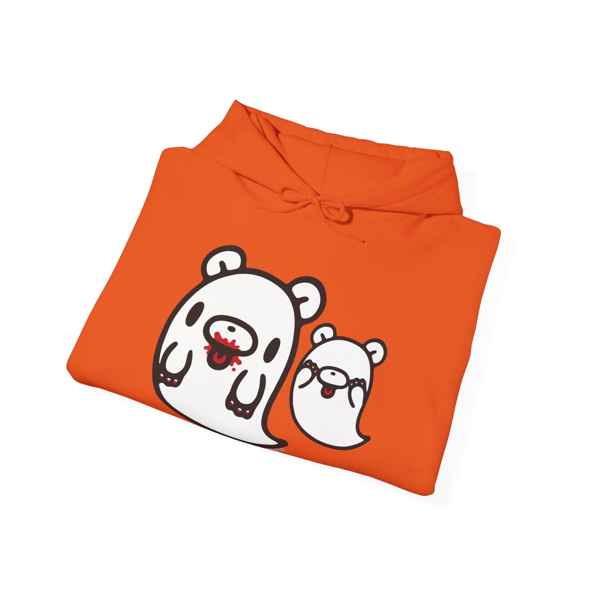 Halloween Ghostie Gloomy Bear - Traditional Hoodie