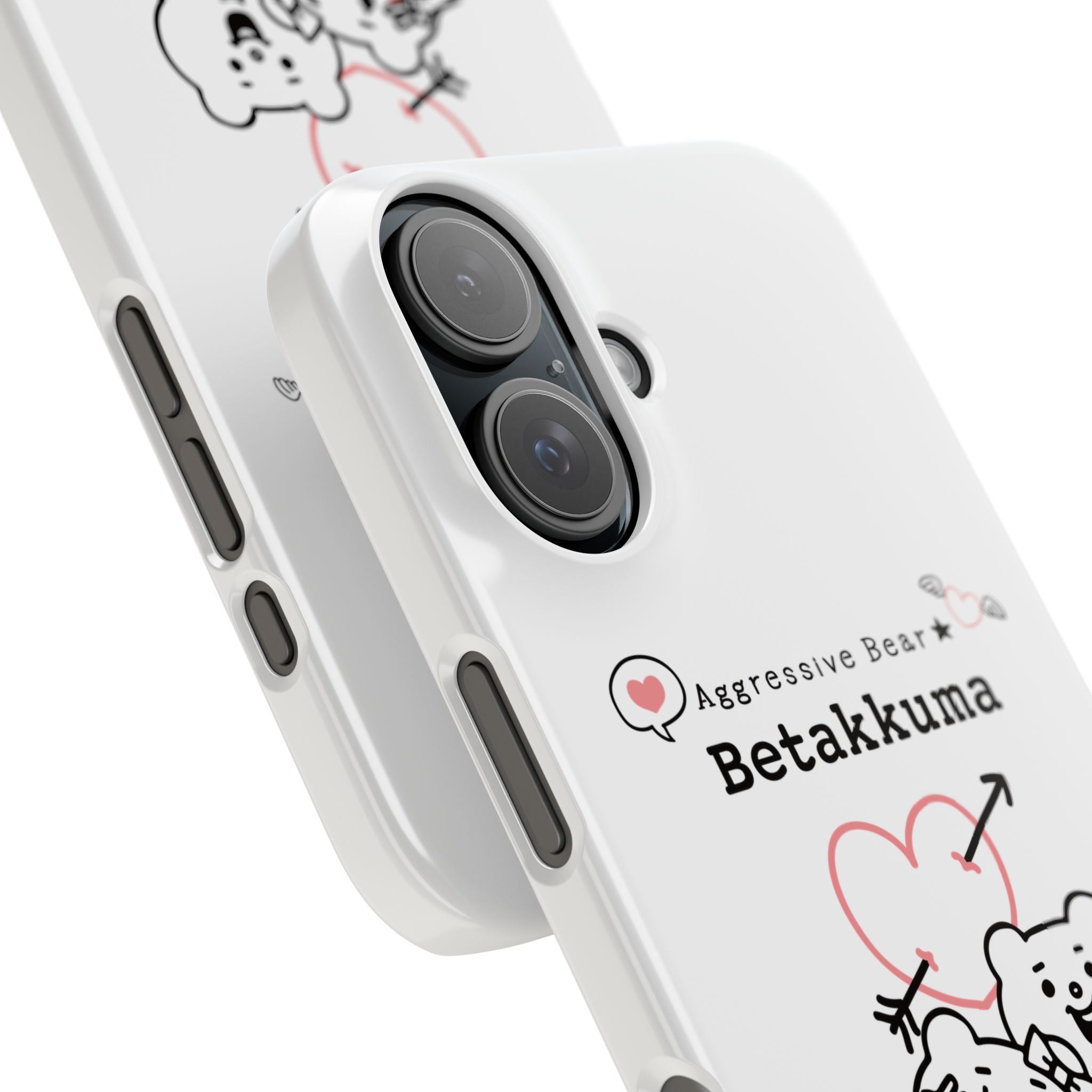 Betakkuma Arrow Heart Phone Case