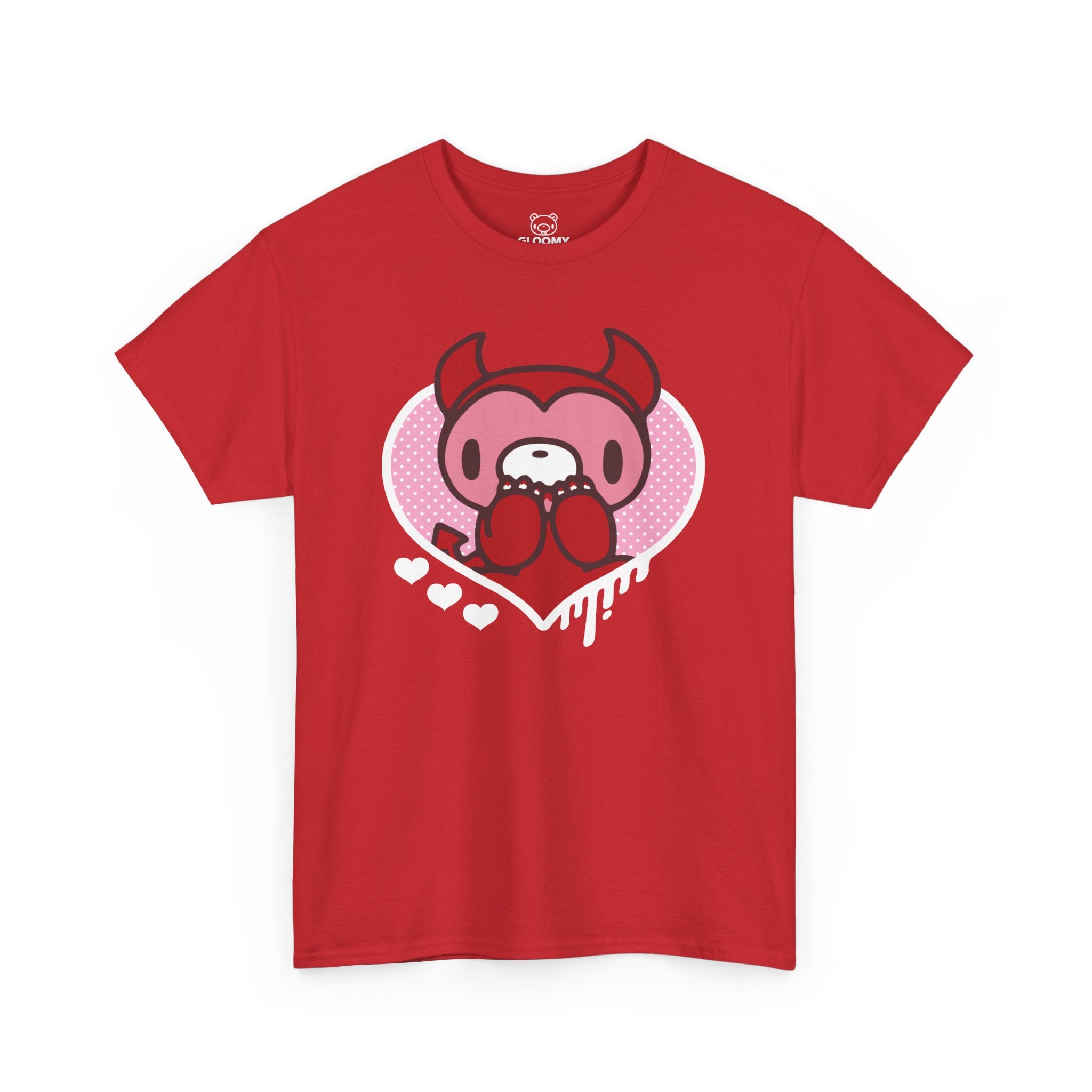 Valentine's Day Devil Gloomy Bear Tee