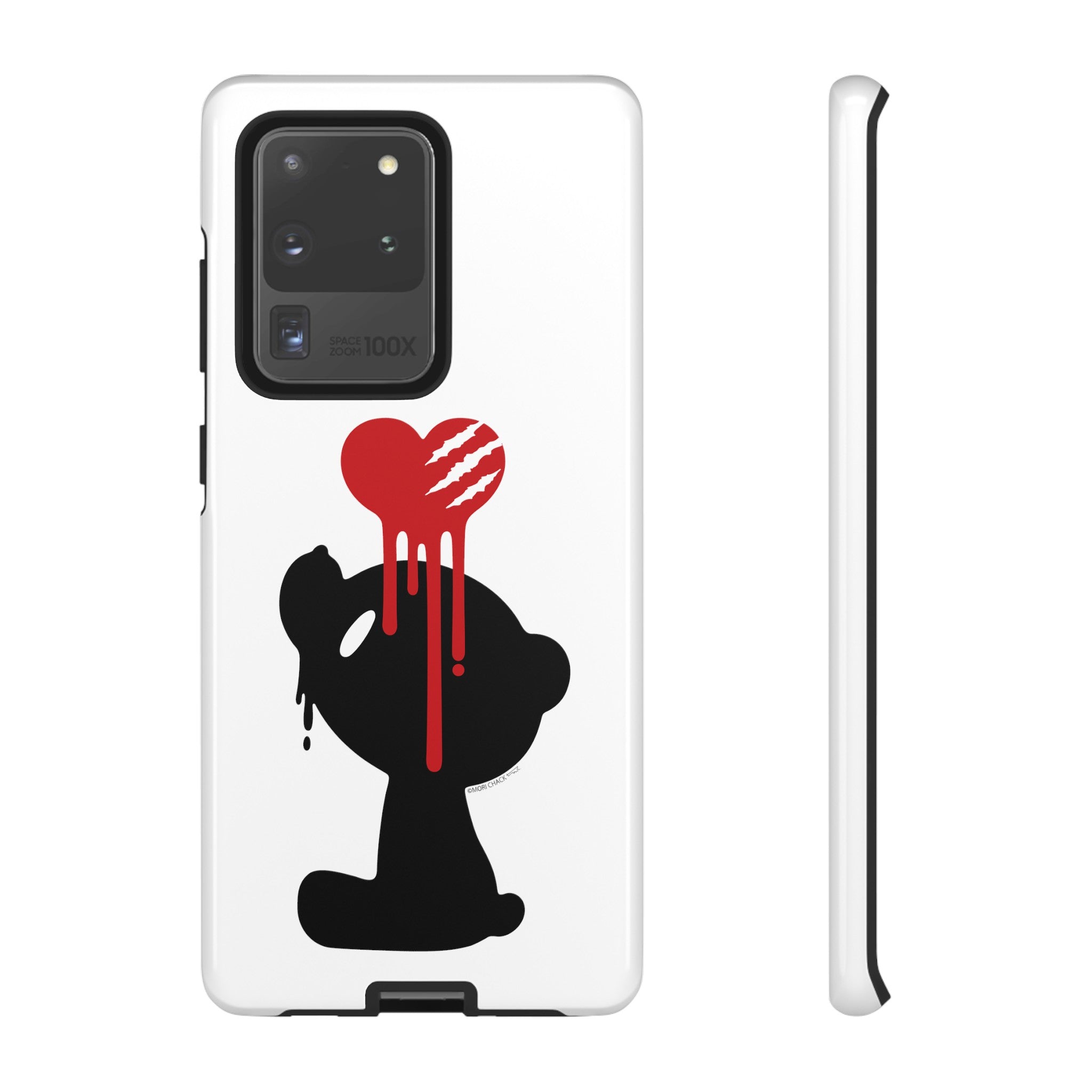 Gloomy Bear Heart - Dual Layer Phone Case