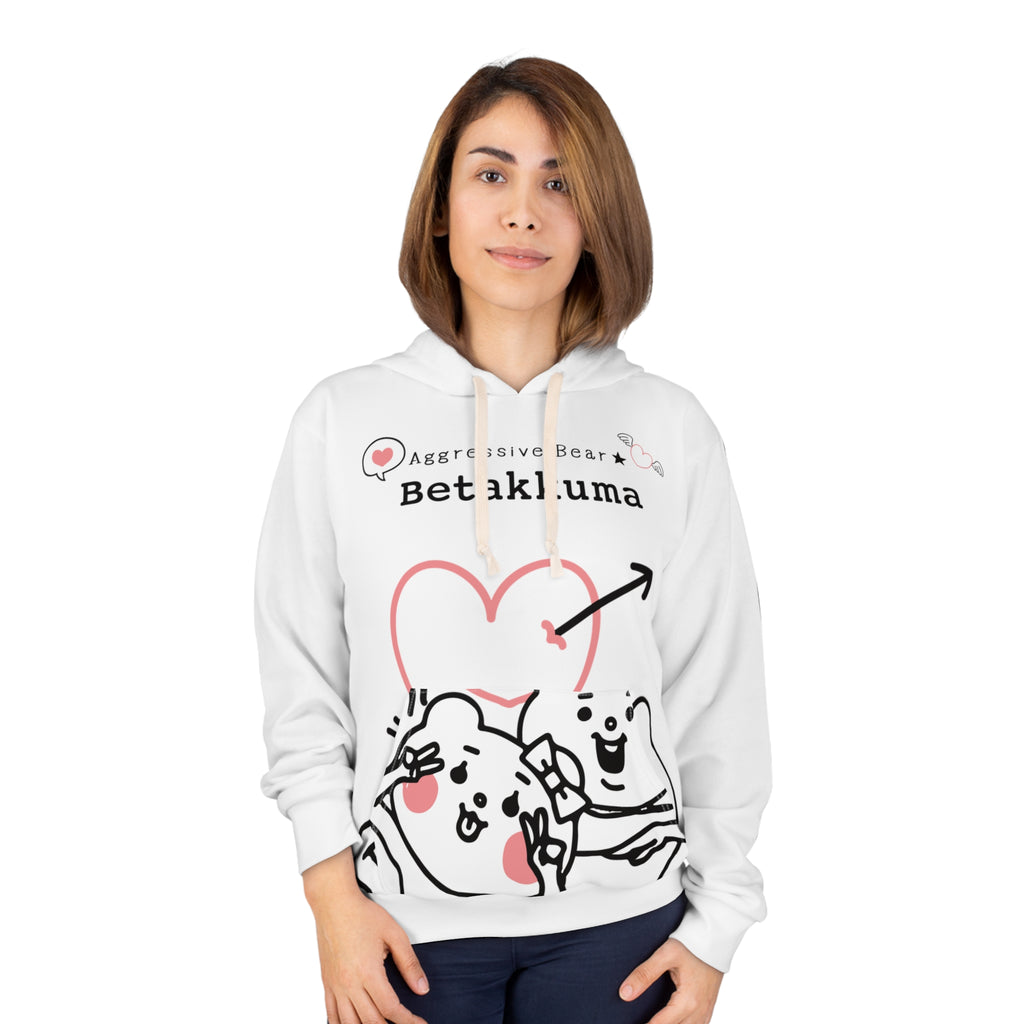 Betakkuma Arrow in Heart Hoodie