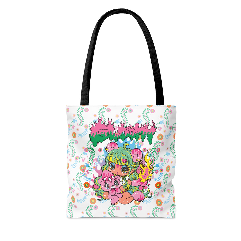 YURIE SEKIYA X GLOOMY BEAR🌟FLAME GAL - Tote Bag