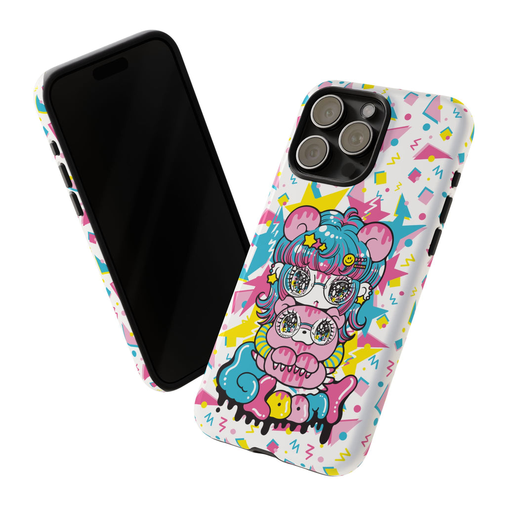 YURIE SEKIYA X GLOOMY BEAR ⭐️ FIRE GIRL PHONE CASE