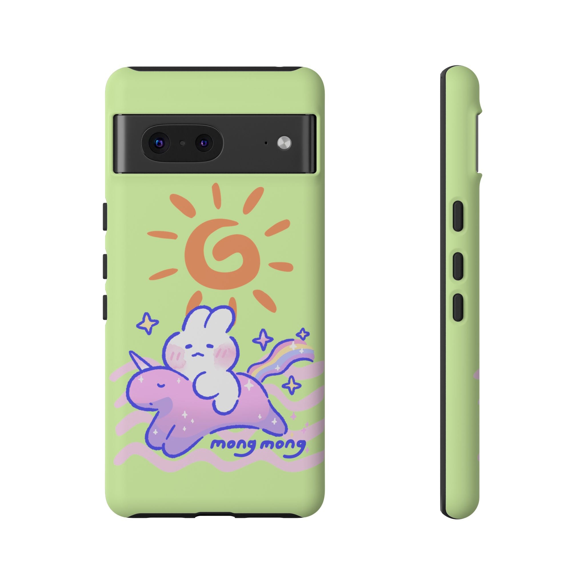 Lovely Mong Mong Ride a Unicorn Phone Case