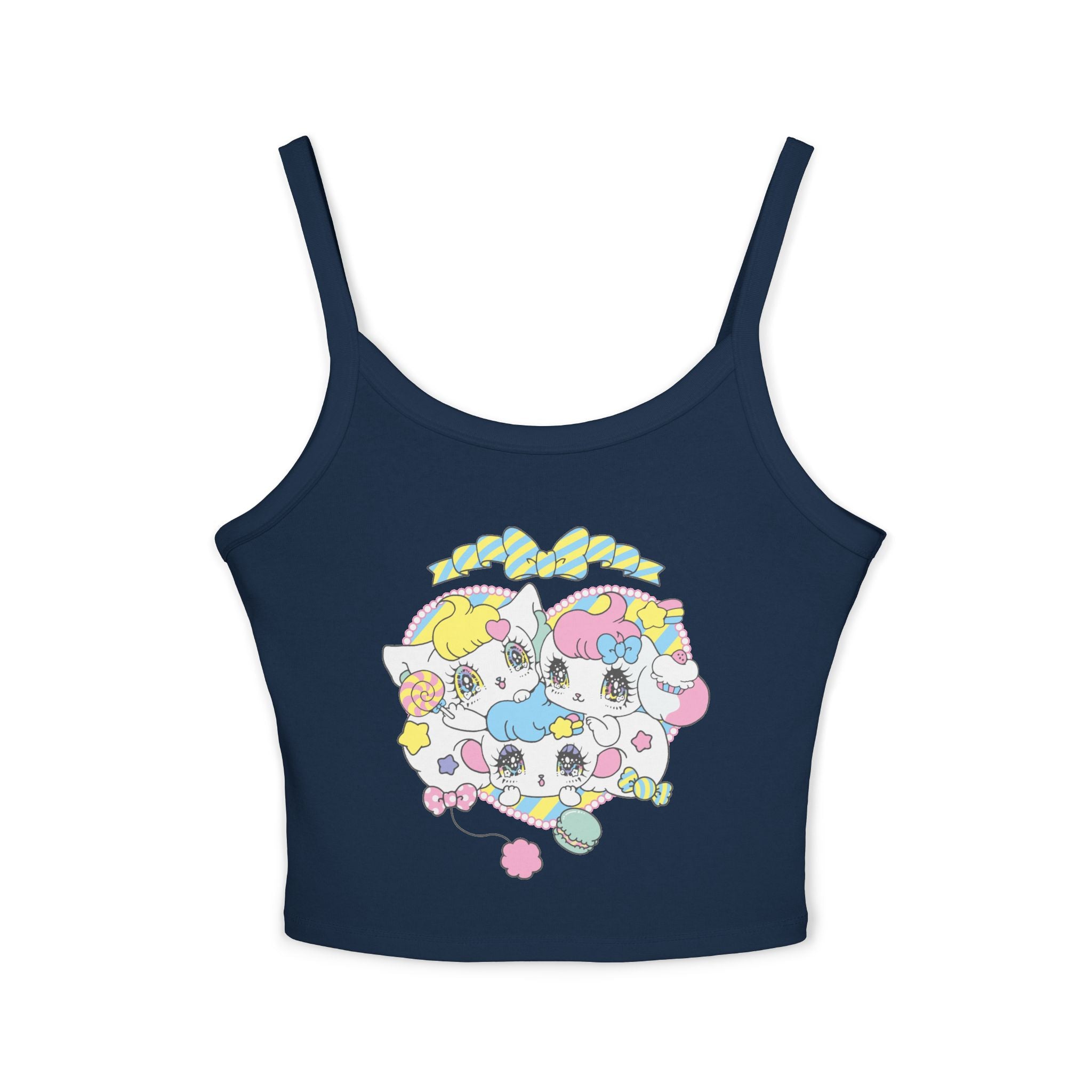 Pero Pero Spaghetti Strap Tank Top