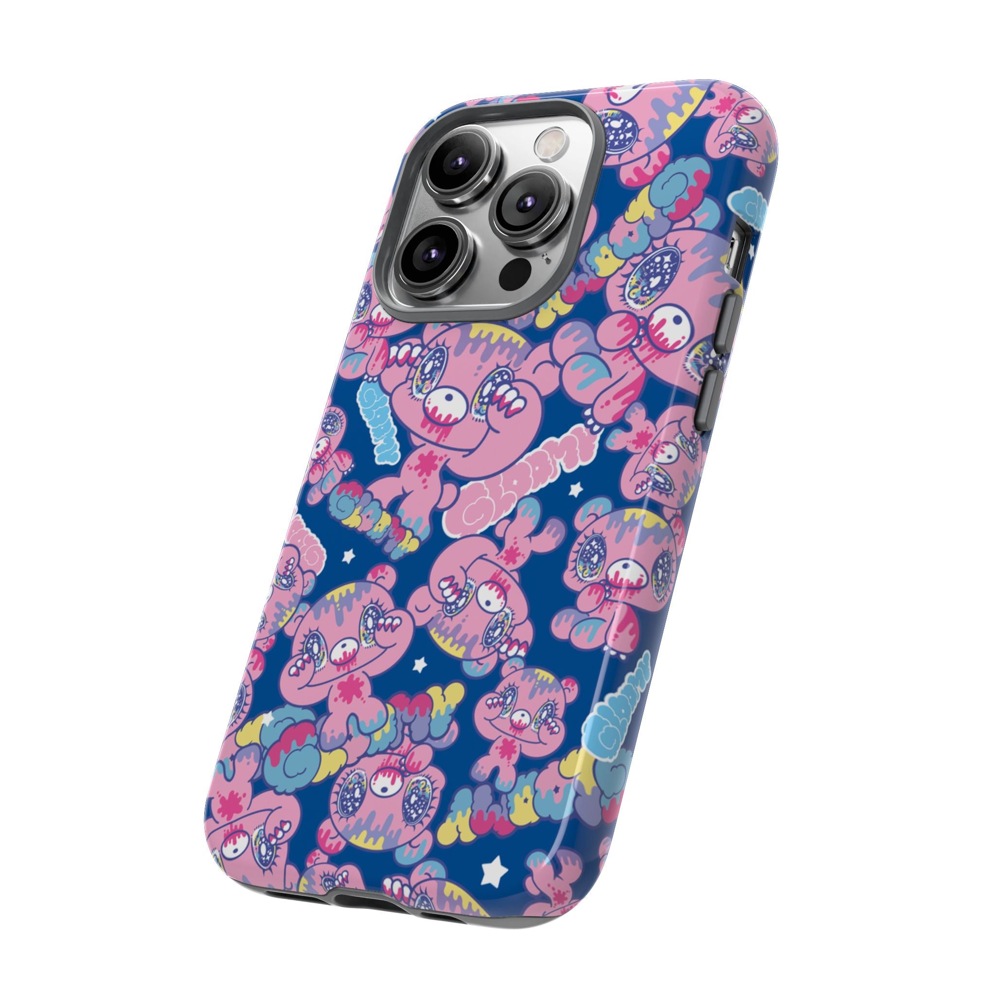 Yurie Sekiya x Gloomy Bear Blue Mania Phone Case