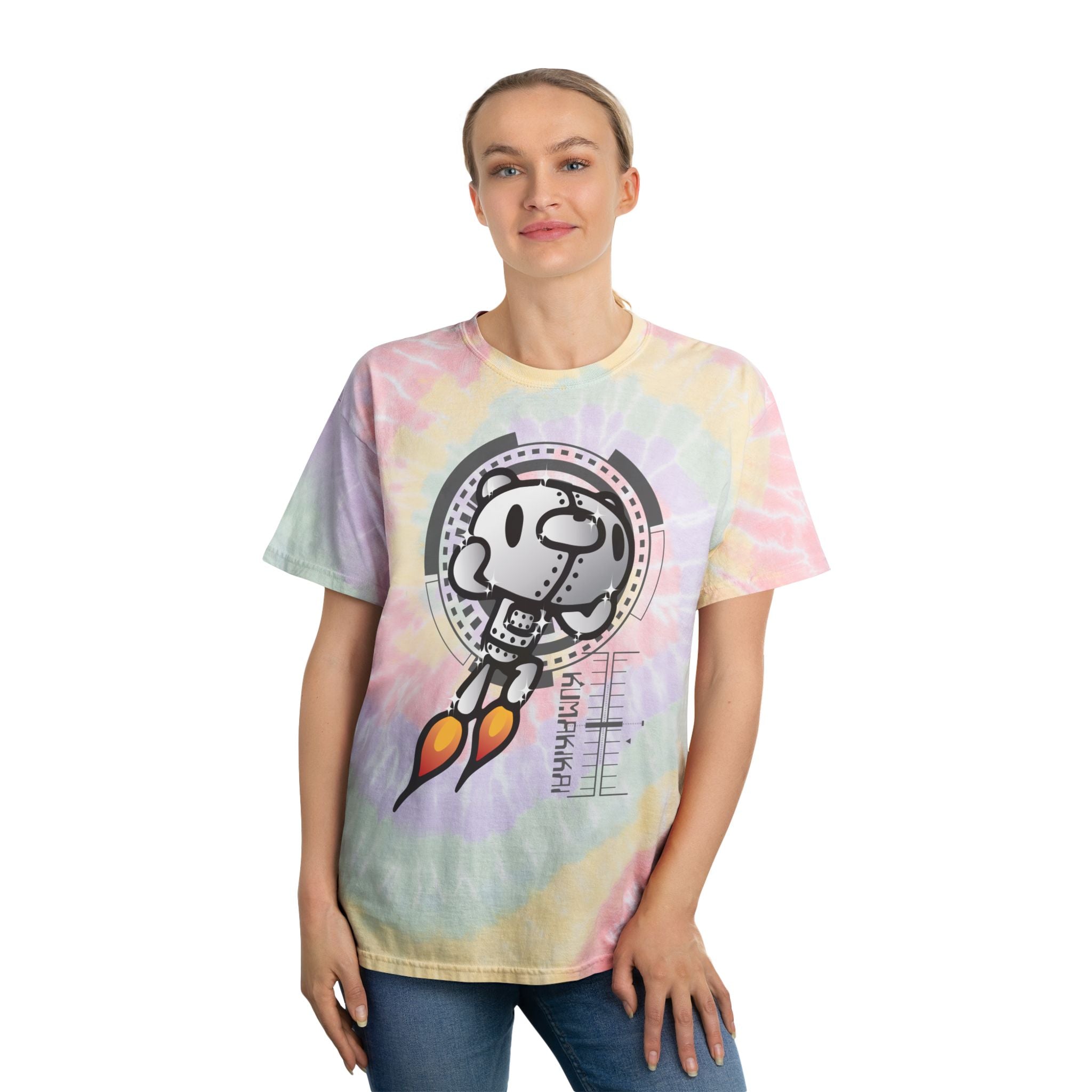 Kumakikai Tie-Dye Tee, Spiral