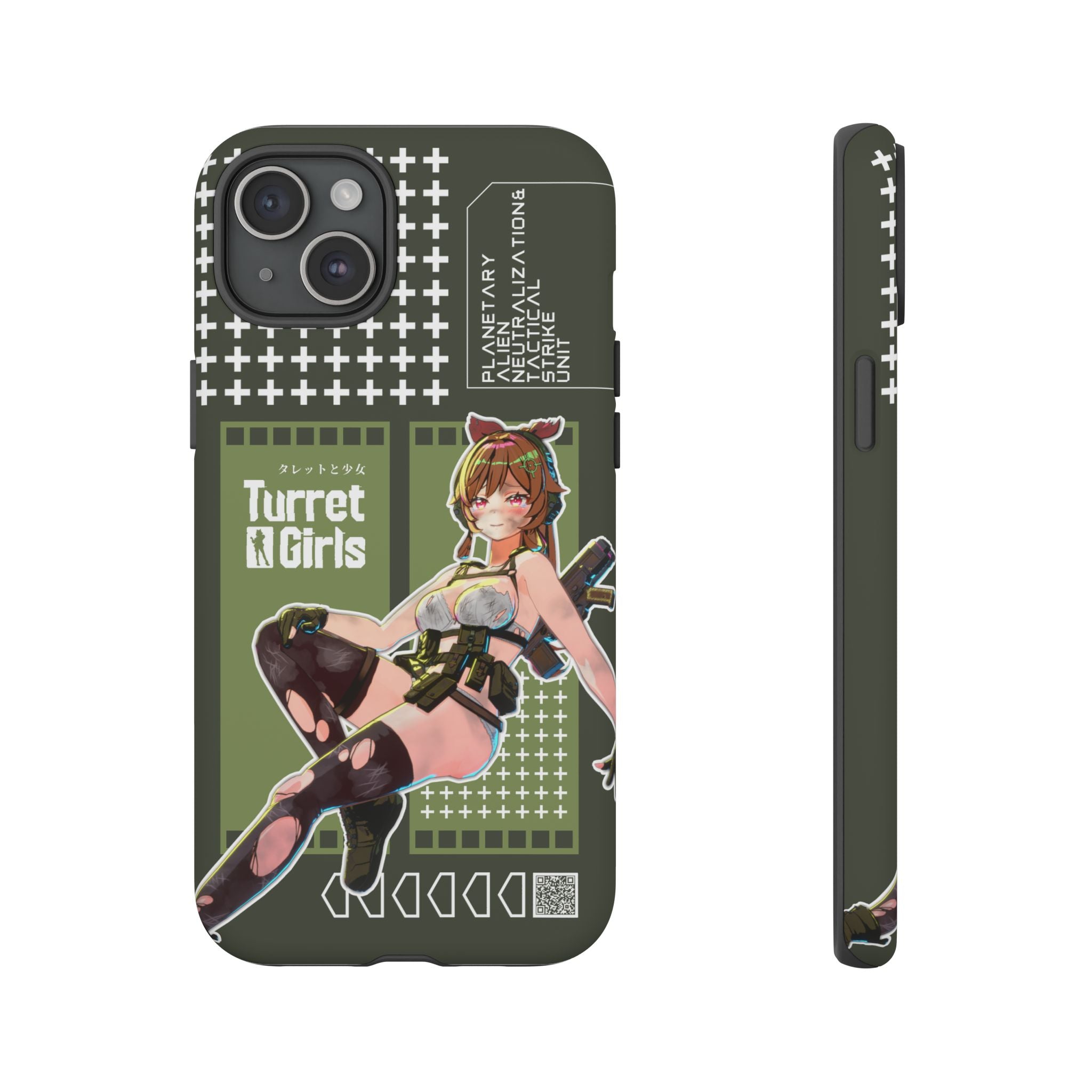 タレットガールズ - ぼろぼろのスマホケース