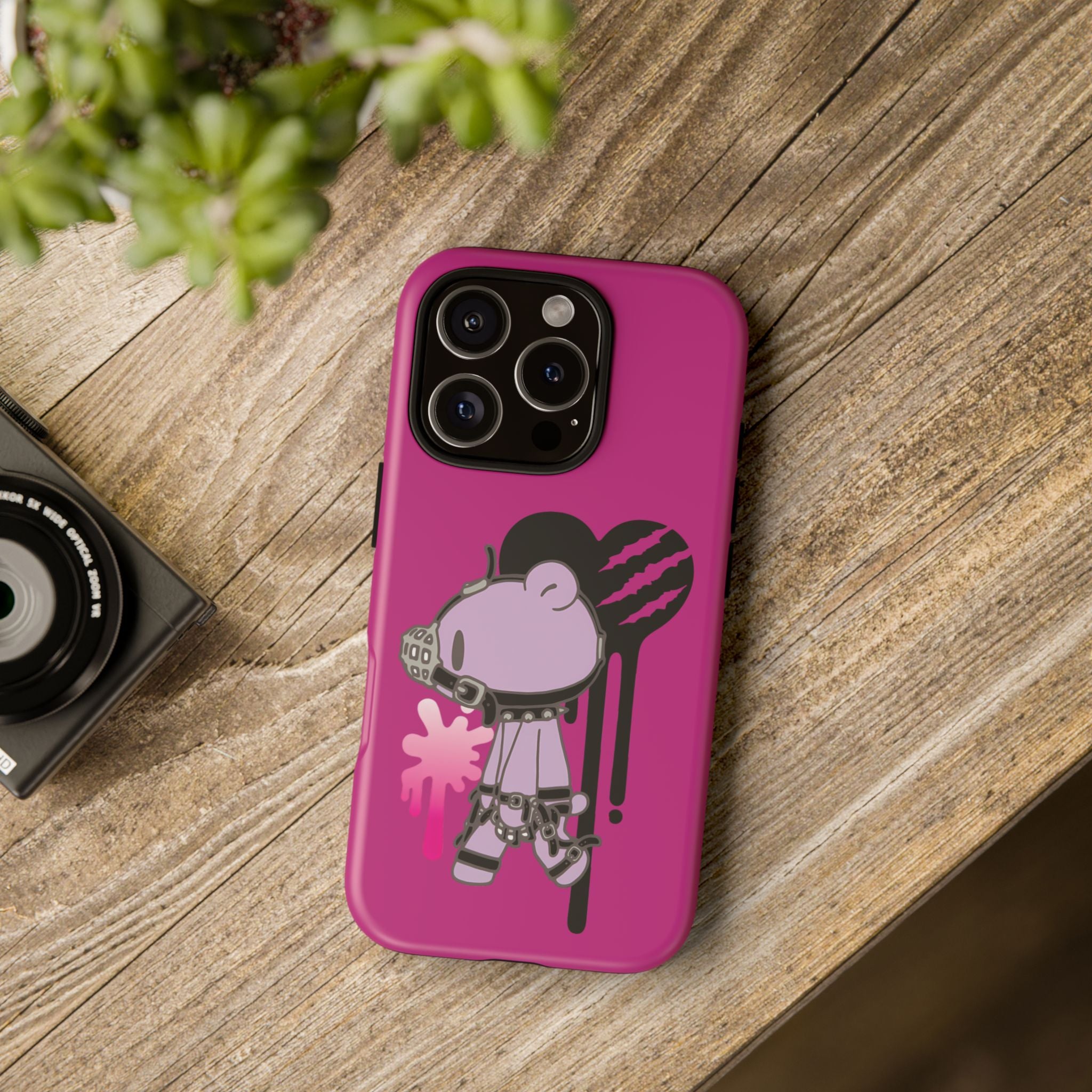 Gloomy Bear x DEDGRL6 "Jelly Heart" Tough Cases
