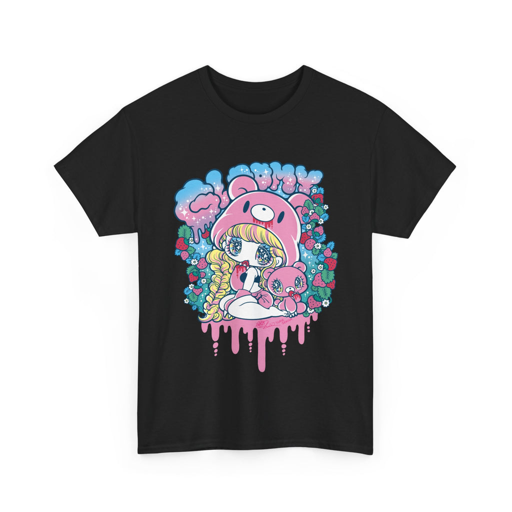 Yurie Sekiya x Gloomy Bear Strawberry Gyaru T