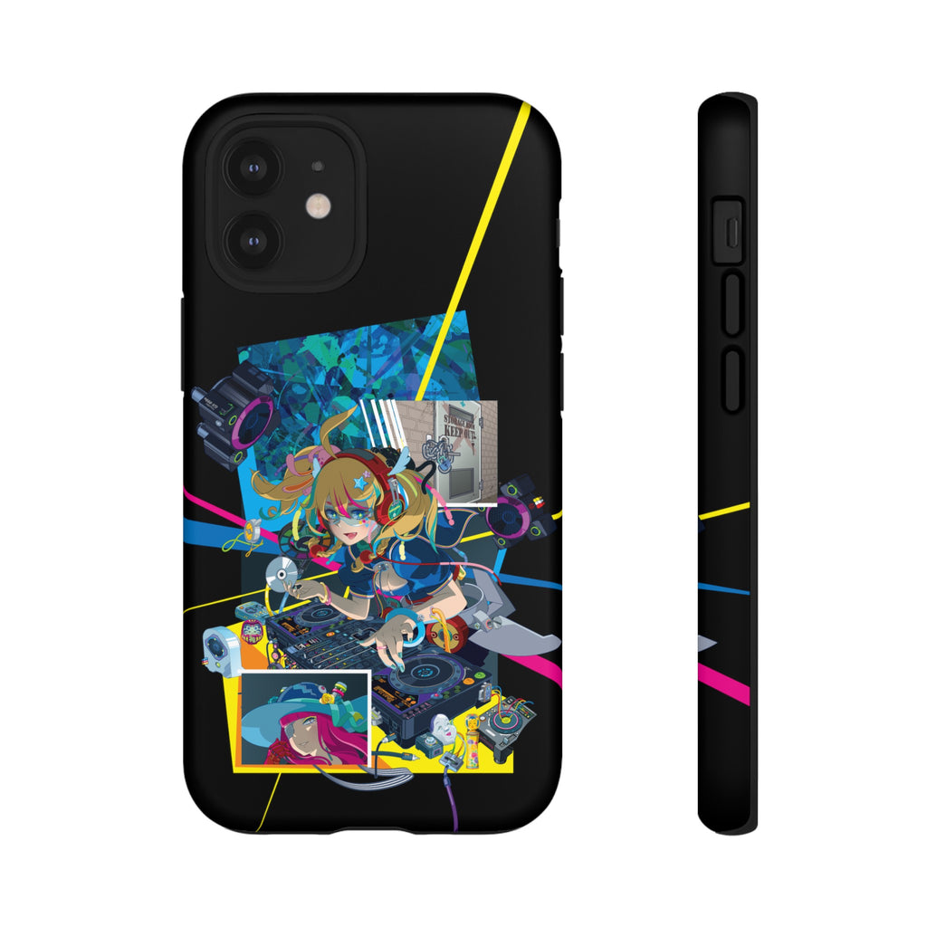 Hypersonic Music Club DJ VAL - Tough Phone Case