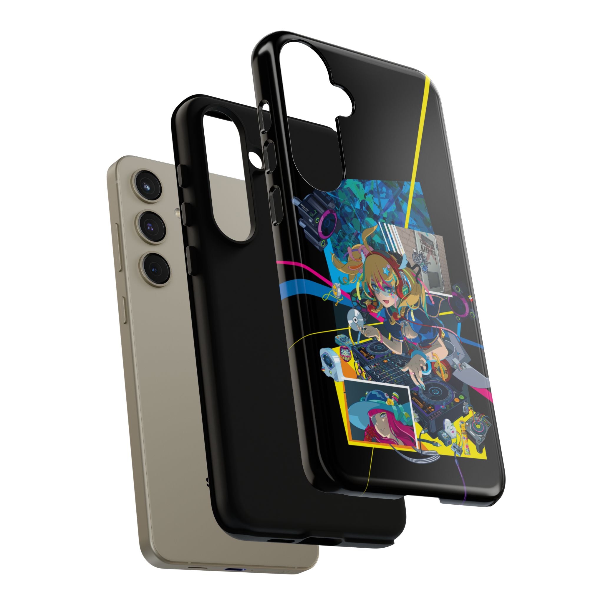 HYPERSONIC music club DJ VAL - Tough Phone Case