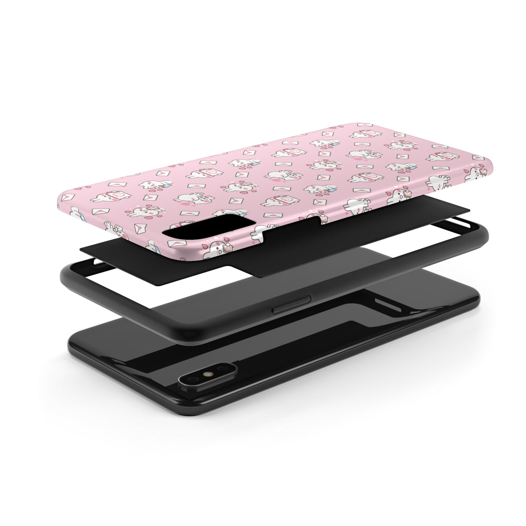 Mimi&Neko Love Letter - iPhone Case