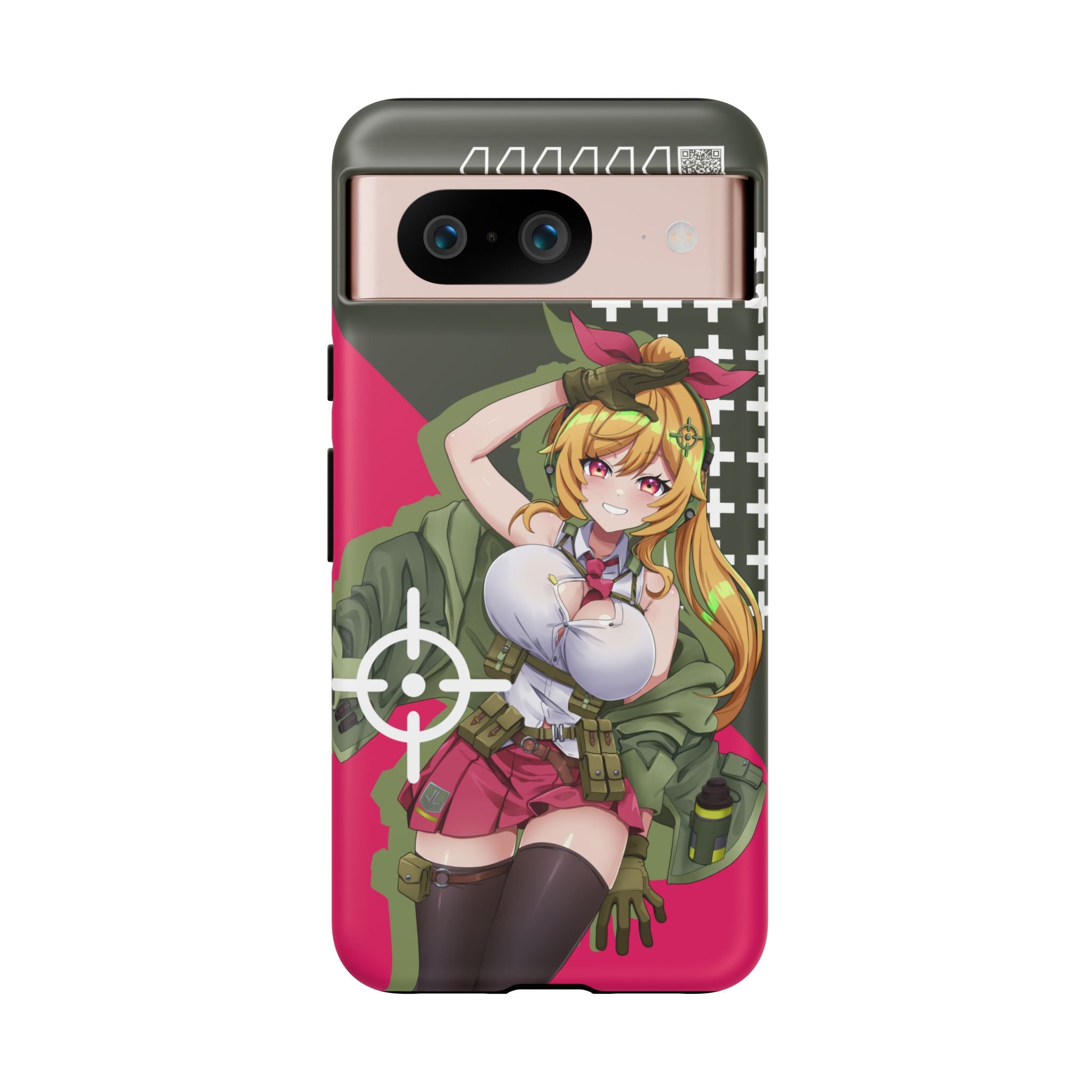 タレットガールズ - ロックオン スマホケース