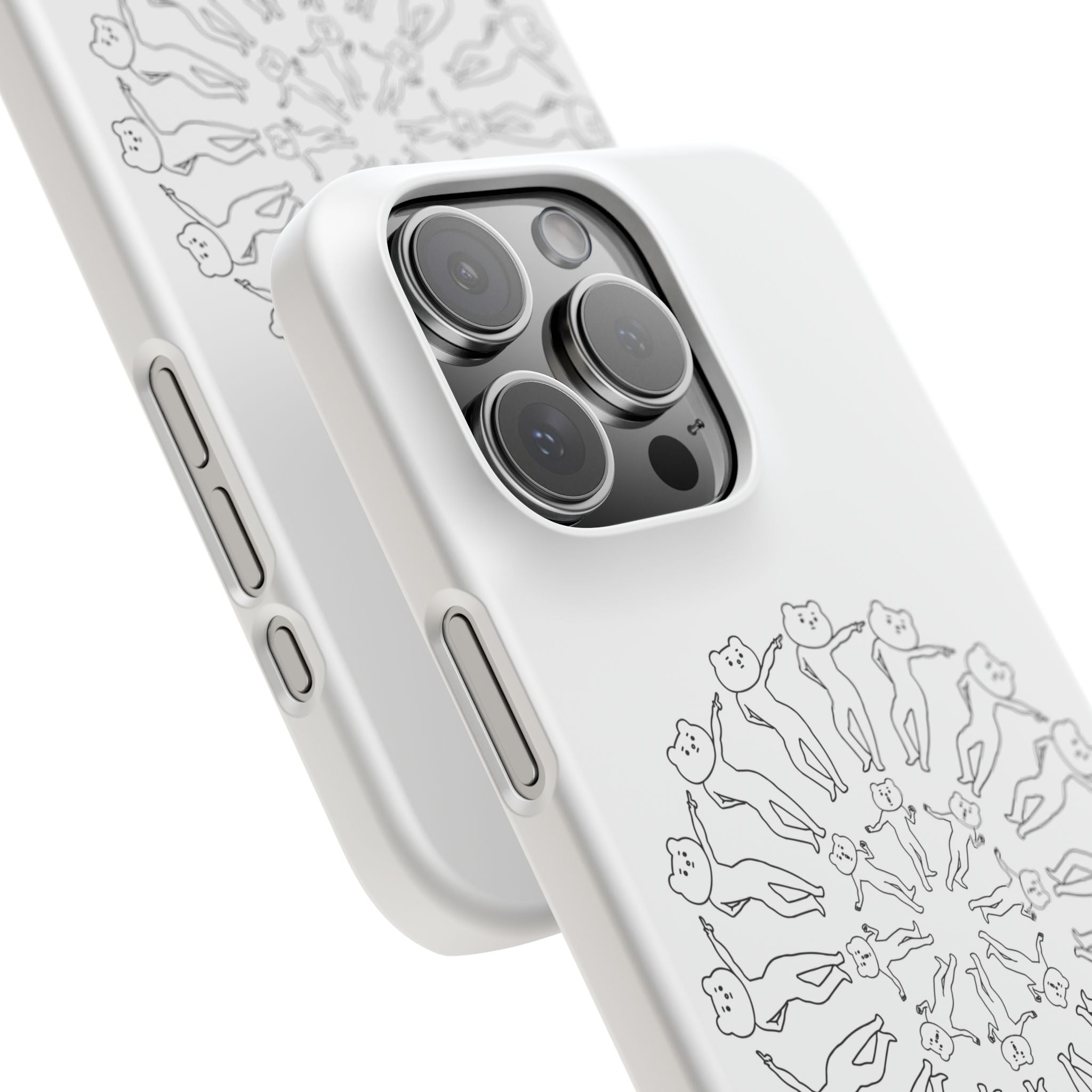 Betakkuma Swirl Pattern Phone Case