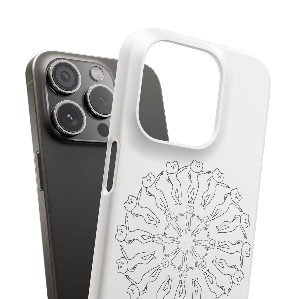 Betakkuma Swirl Pattern Phone Case
