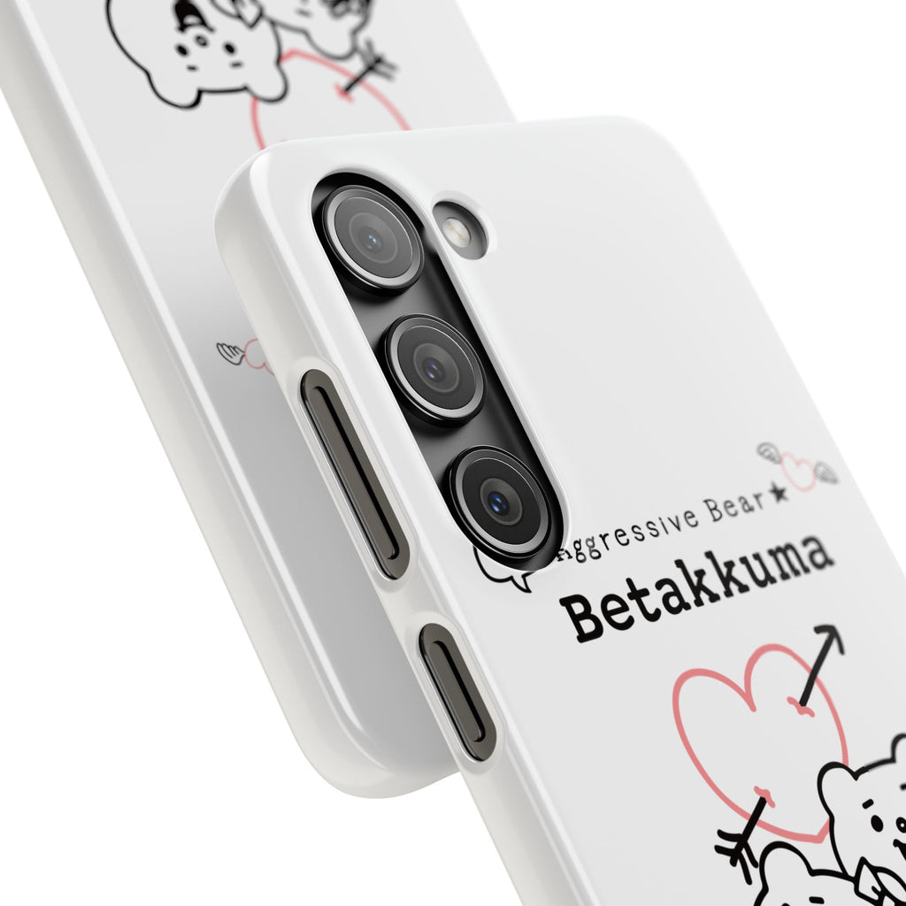 Betakkuma Arrow Heart Phone Case
