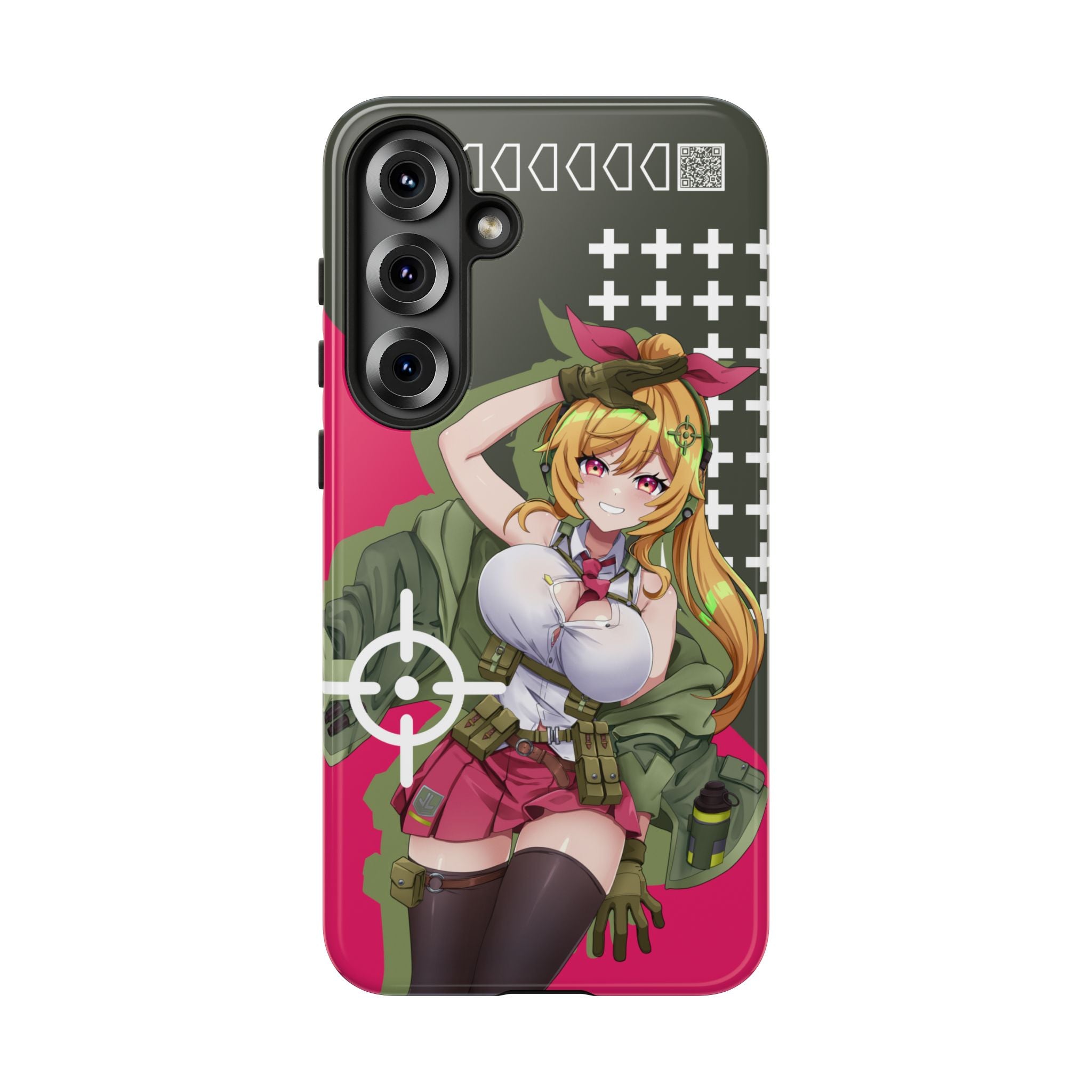 タレットガールズ - ロックオン スマホケース