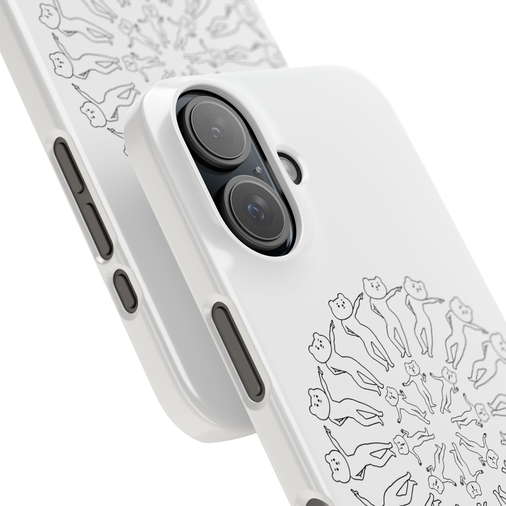 Betakkuma Swirl Pattern Phone Case