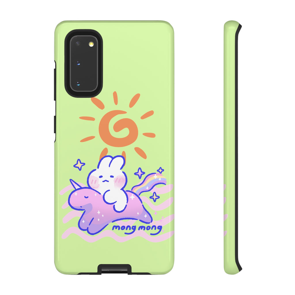 Lovely Mong Mong Ride a Unicorn Phone Case