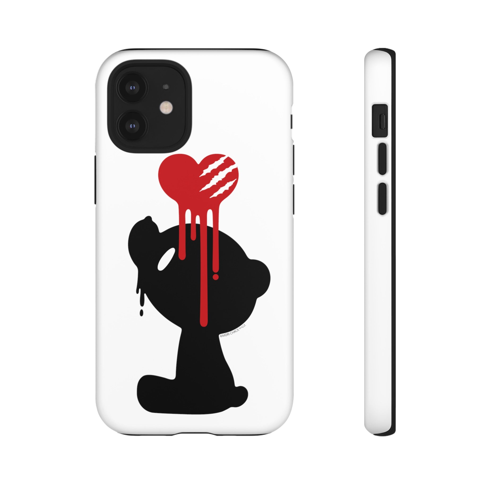 Gloomy Bear Heart - Dual Layer Phone Case