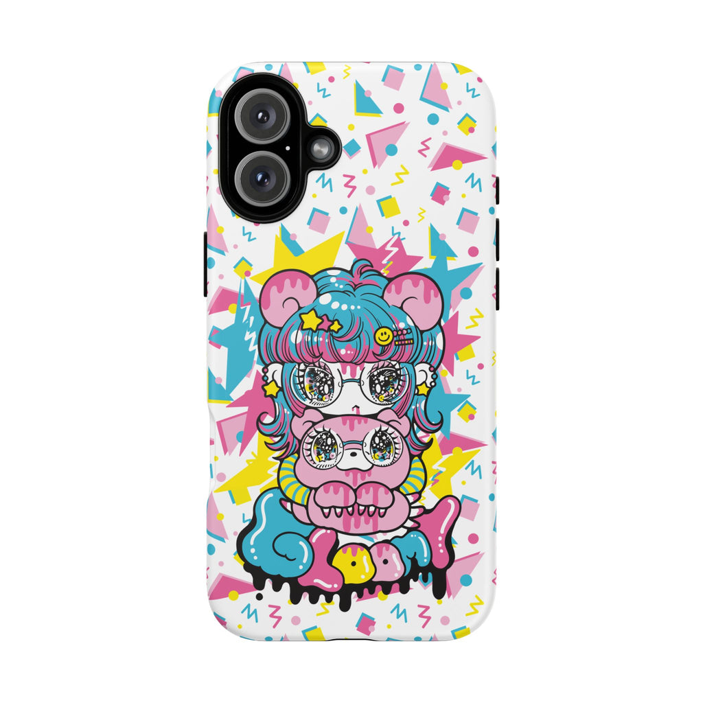 YURIE SEKIYA X GLOOMY BEAR ⭐️ FIRE GIRL PHONE CASE