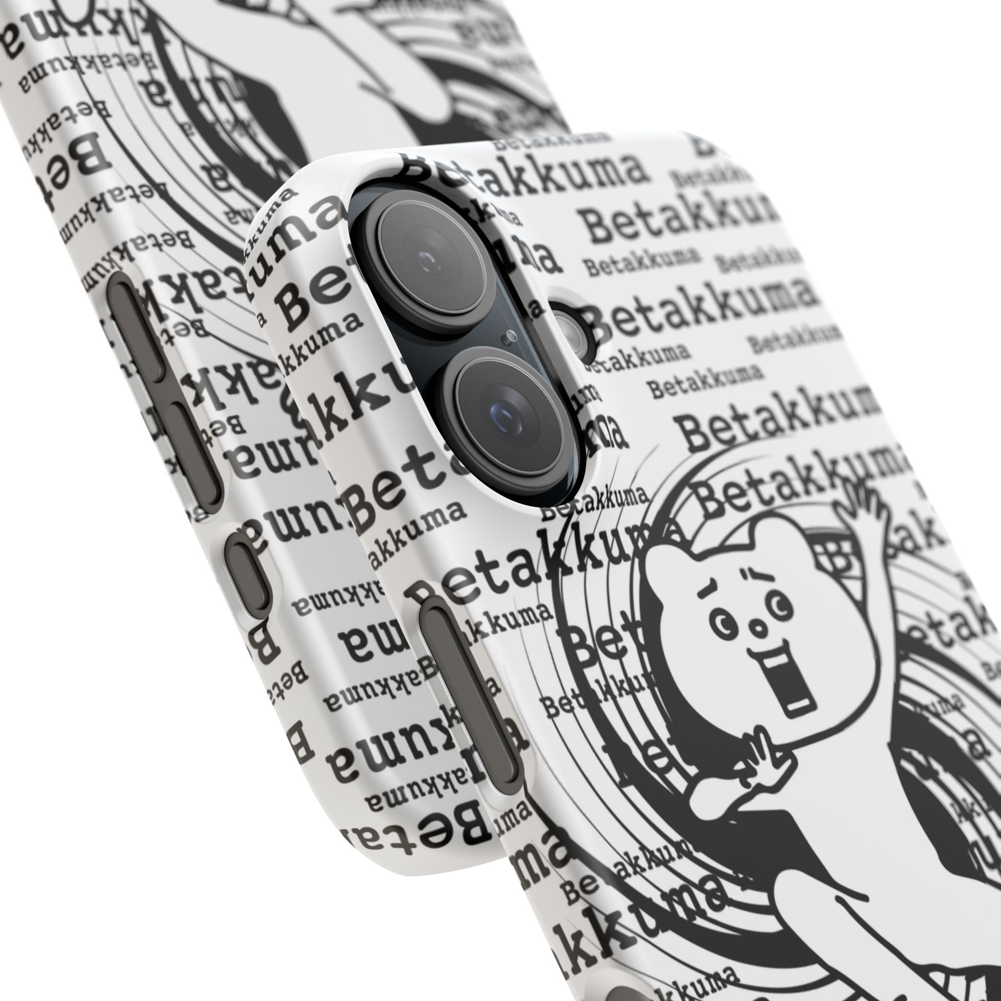 Betakkuma Swirl Pattern Phone Case