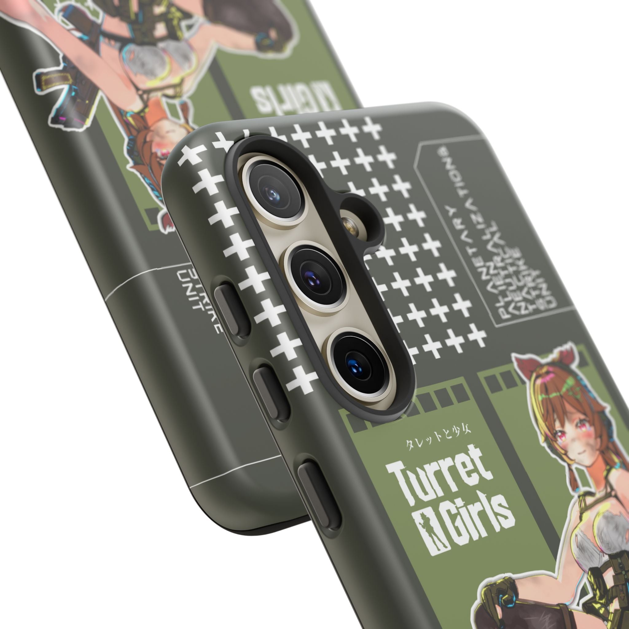 タレットガールズ - ぼろぼろのスマホケース