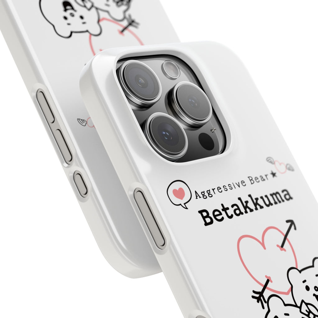 Betakkuma Arrow Heart Phone Case