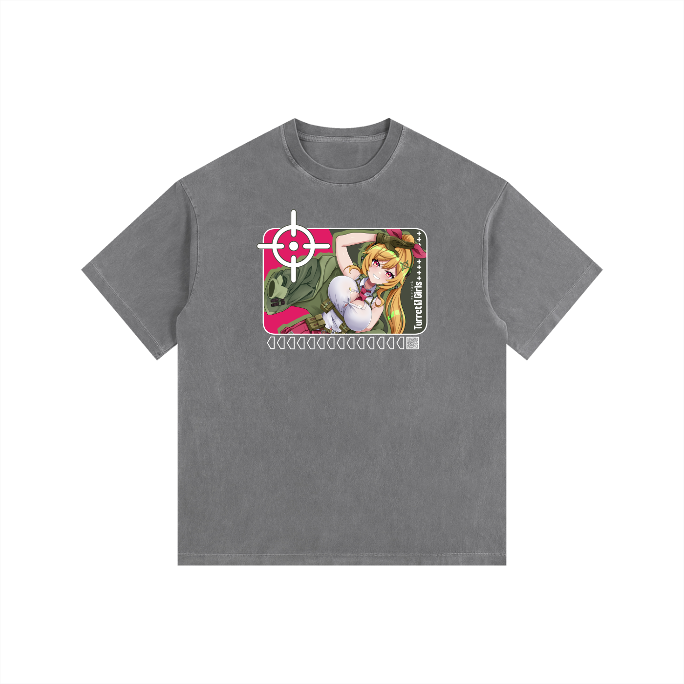 TurretGirls - LOCK ON Oversized Tee