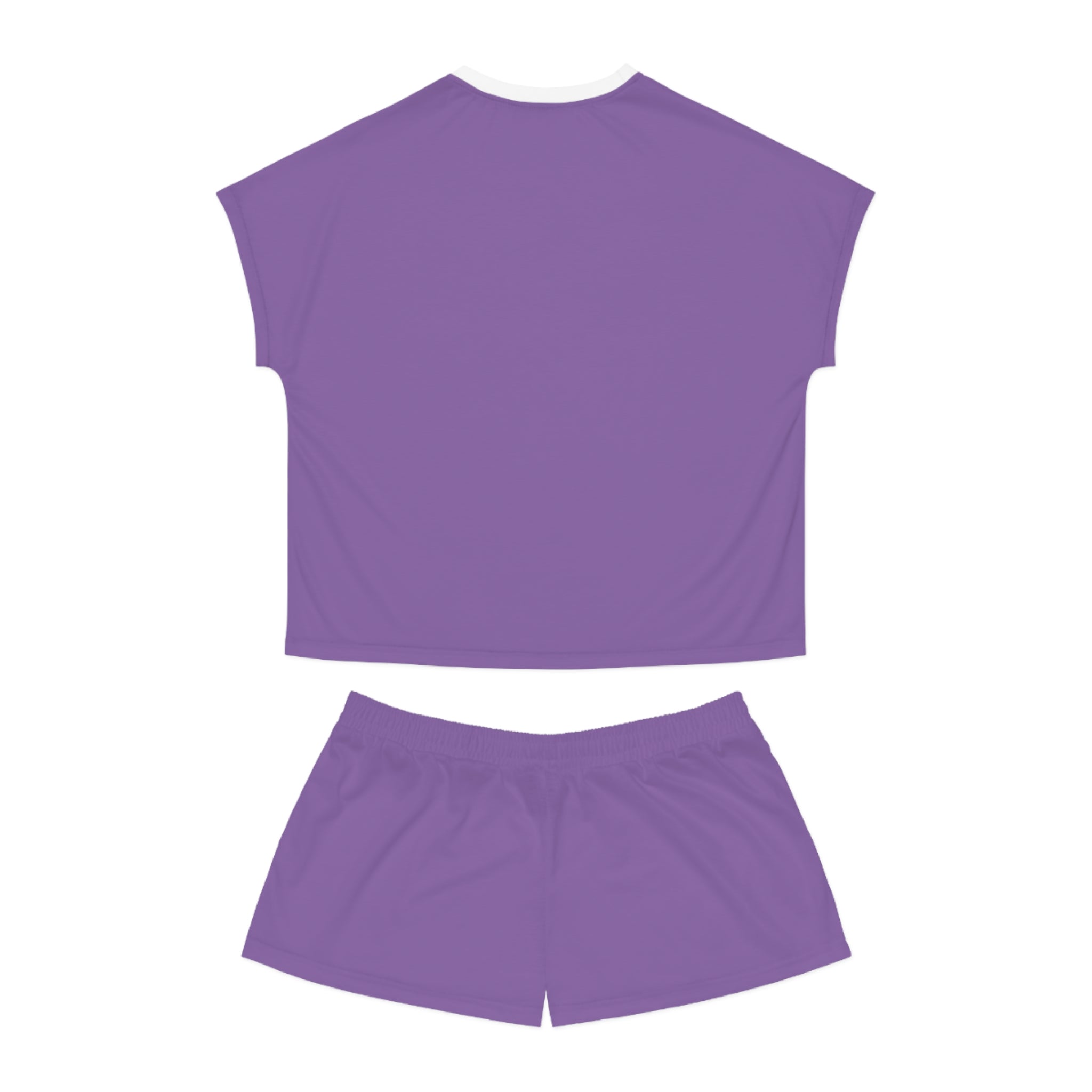 Slit Gill Big Purple Pajama Set