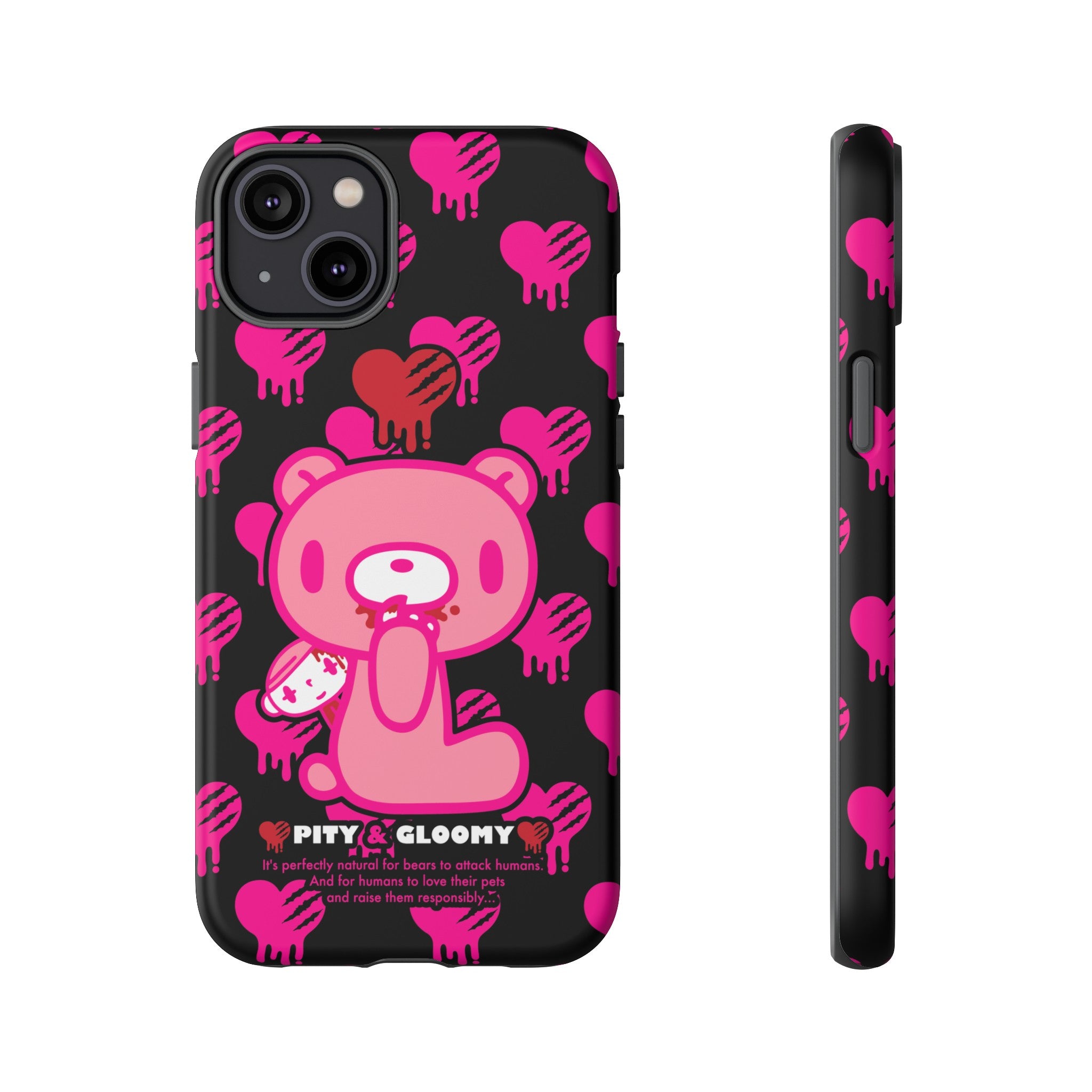 Gloomy Bear Pink Phone Case