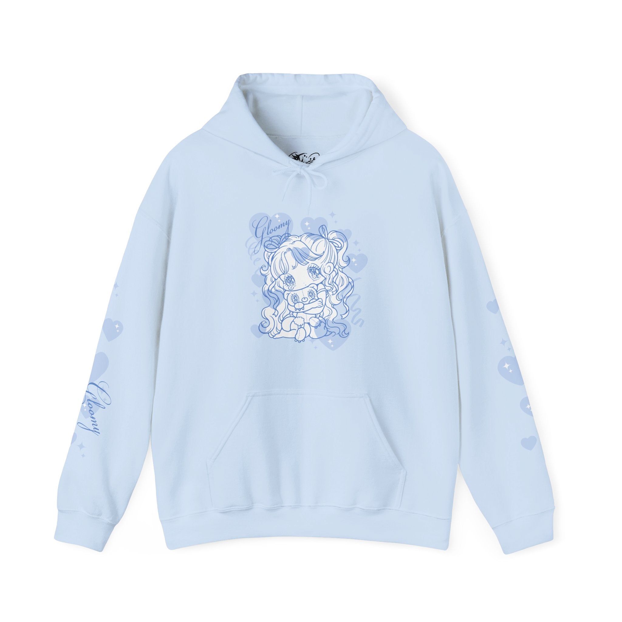 YURIE SEKIYA X GLOOMY BEAR🌟STARRY GAL 2024 ユニセックス フード付きスウェットシャツ