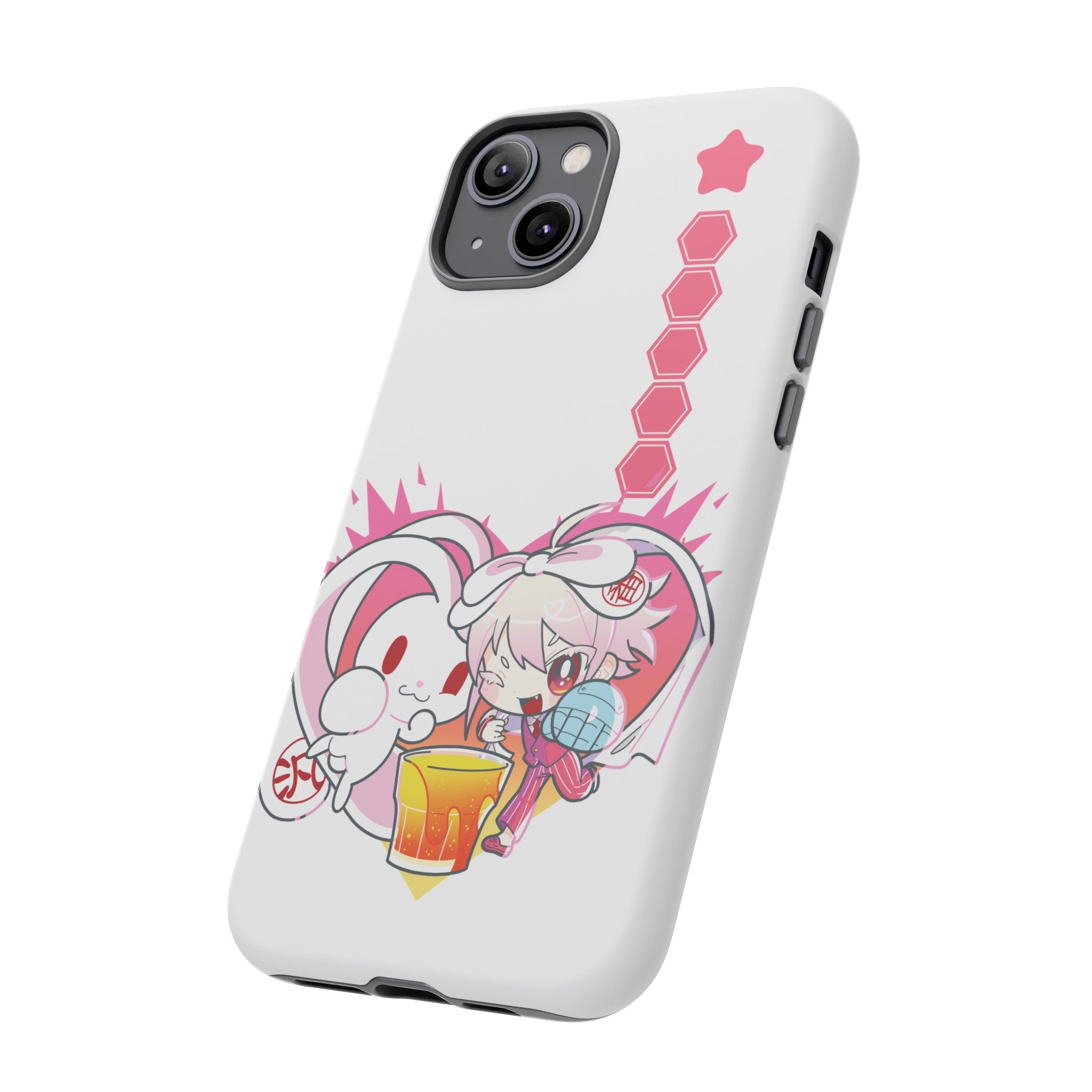 VA-11 HALL-A x Gloomy Bear Dana Phone Case - めれんげくん ver