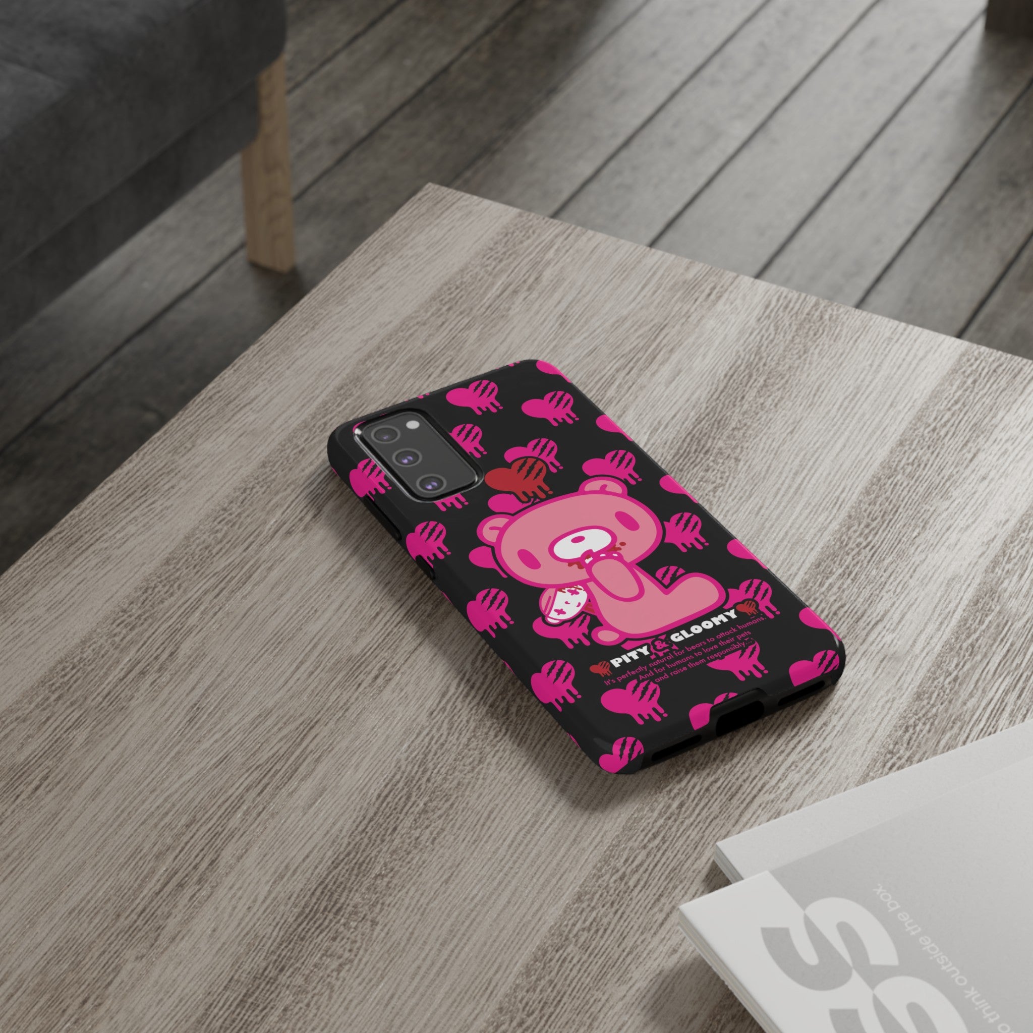 Gloomy Bear Pink Phone Case